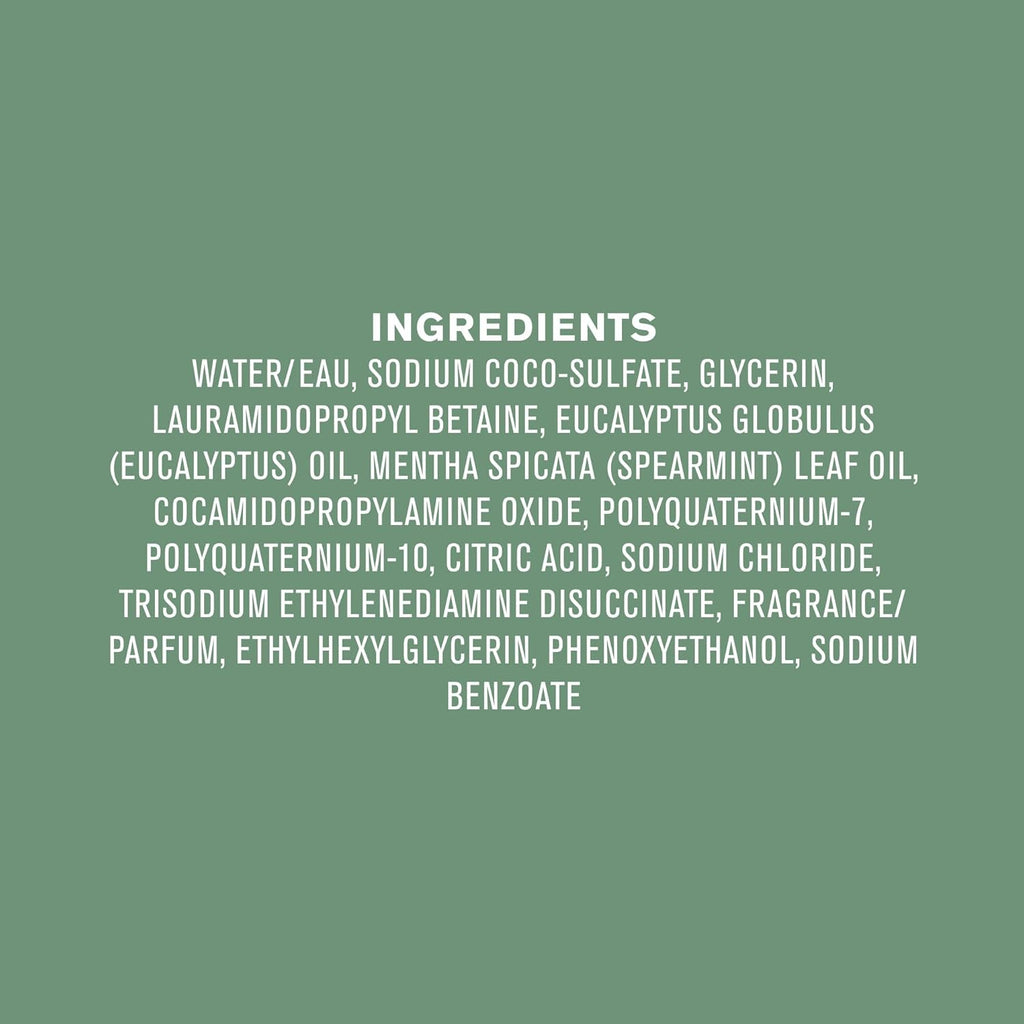 Ever Ma Jac Eucalyptu Min Hydratin Men Bod Was fo Al Ski Type Cleanse Nourish an Hydrat Ski wit Naturall Derive Ingredient Parabe Free Phthalat Free Dy Fre 33.8oz