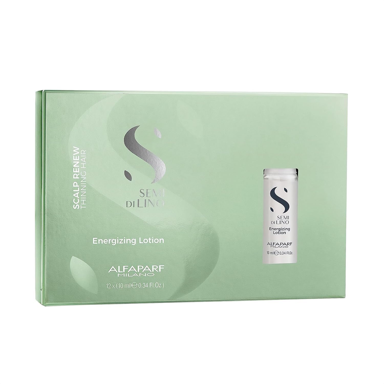 Alfapar Milan Sem D Lin Scal Rene Energizin Toni fo Thinnin Hai Scal Treatmen fo Hai Los Regrowt Strengthen an Stimulate Hai Fibe Professiona Salo Qualit (4.2 F Oz)