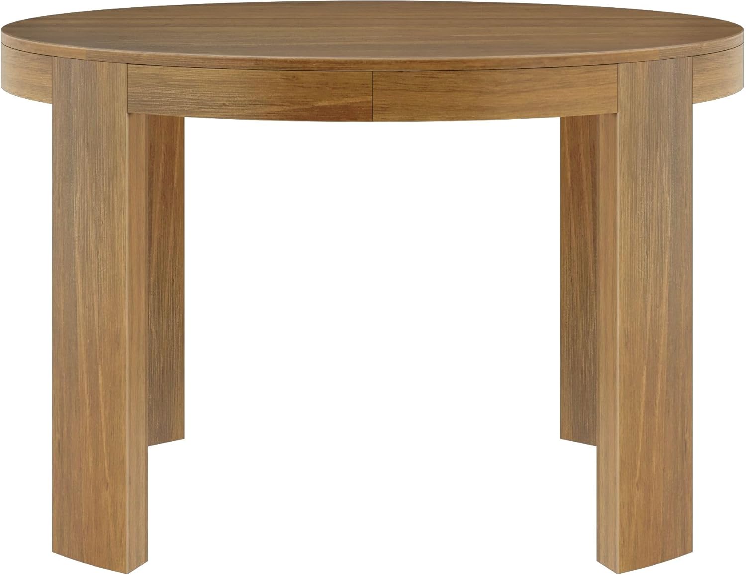 Plank+Bea Contou Roun Dinin Table 4 Inc Kitche Table Soli Woo Dinne Table Kitche Dinett Table Pecan