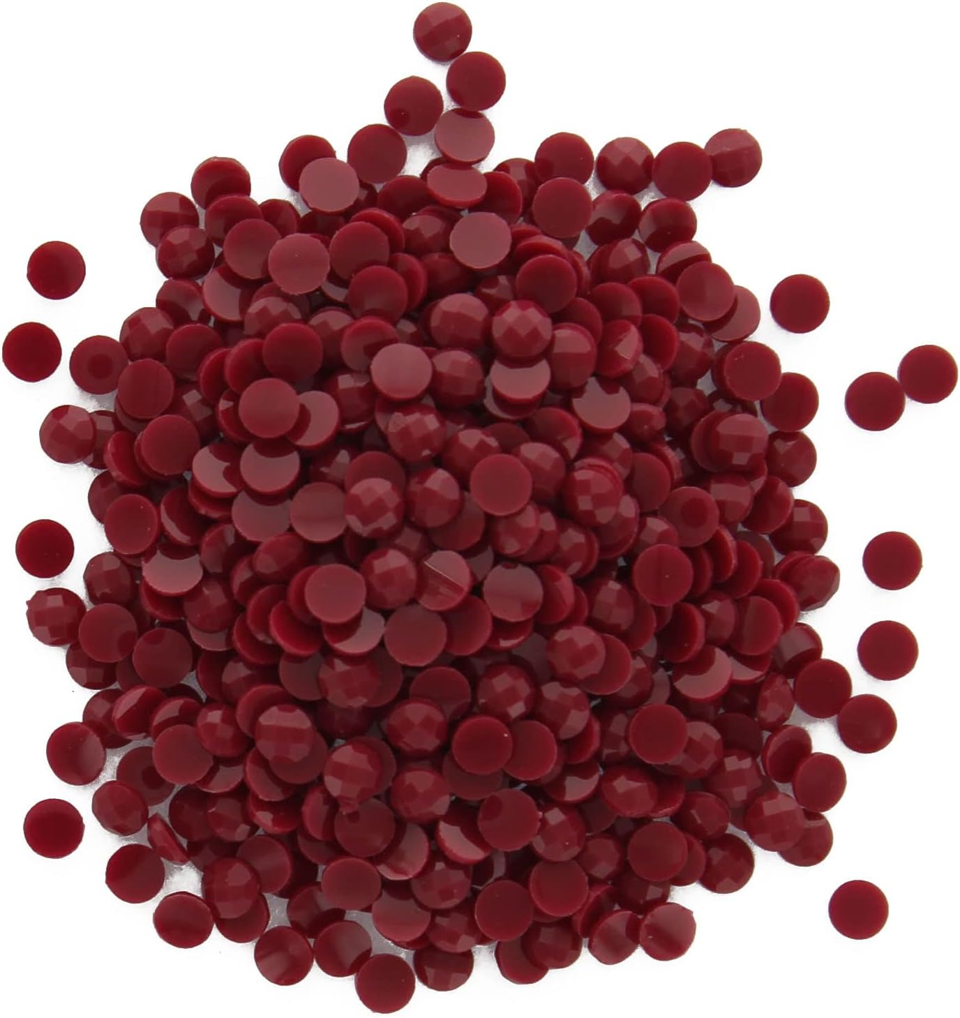 Diamon Dot 2.8M 12 Cylinde Dar Crimso Freestyl Diamon Paintin Beads Diamon Ar Beads Replacemen Drills Loos Gem fo DI Craft an Ar Projects