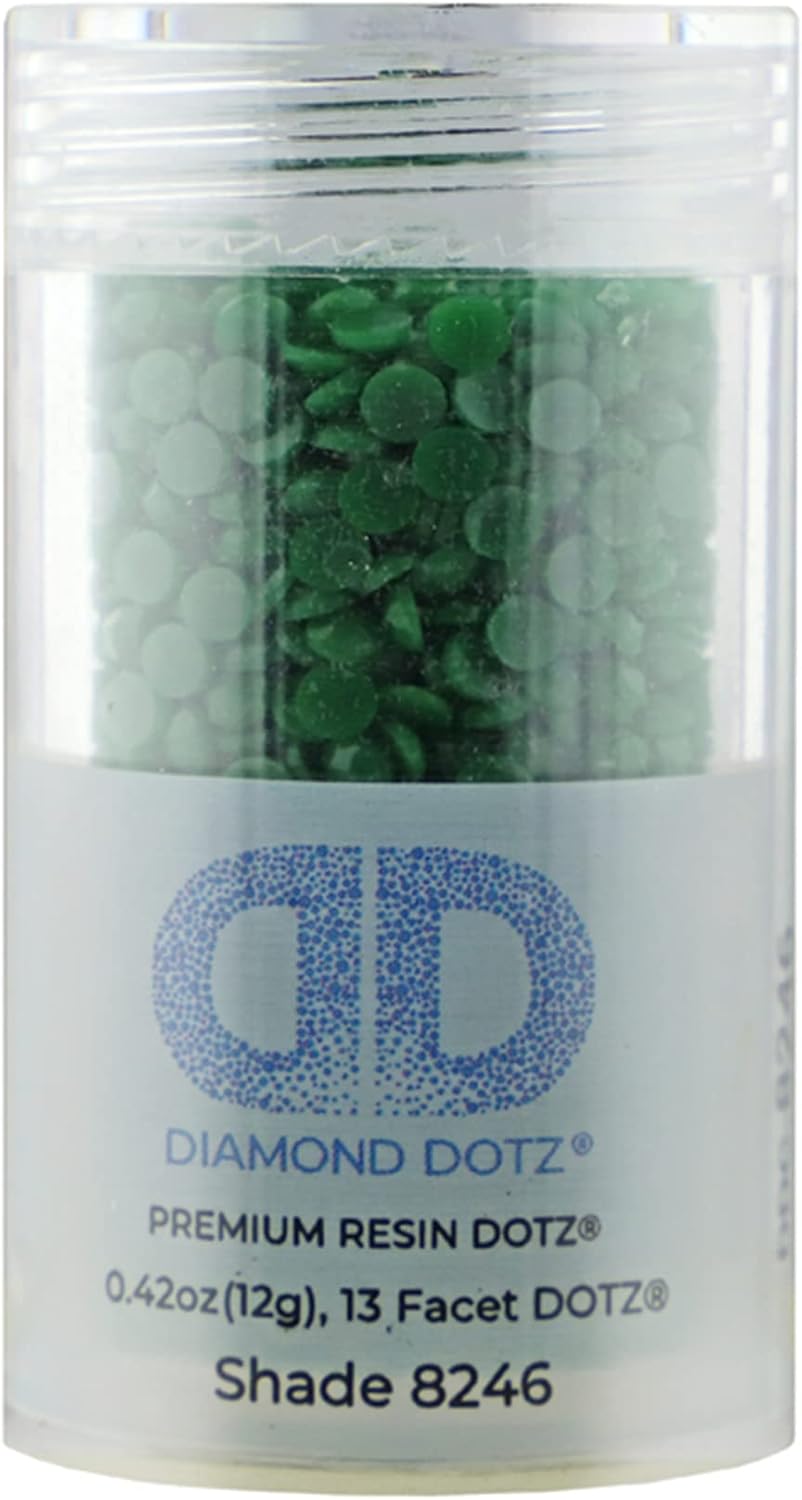 Diamon Dot 2.8M 12 Singl Cylinde ( Pack Mi Kell Gree Freestyl Diamon Paintin Beads Diamon Ar Beads Replacemen Drills Loos Gem fo DI Craft an Ar Projects