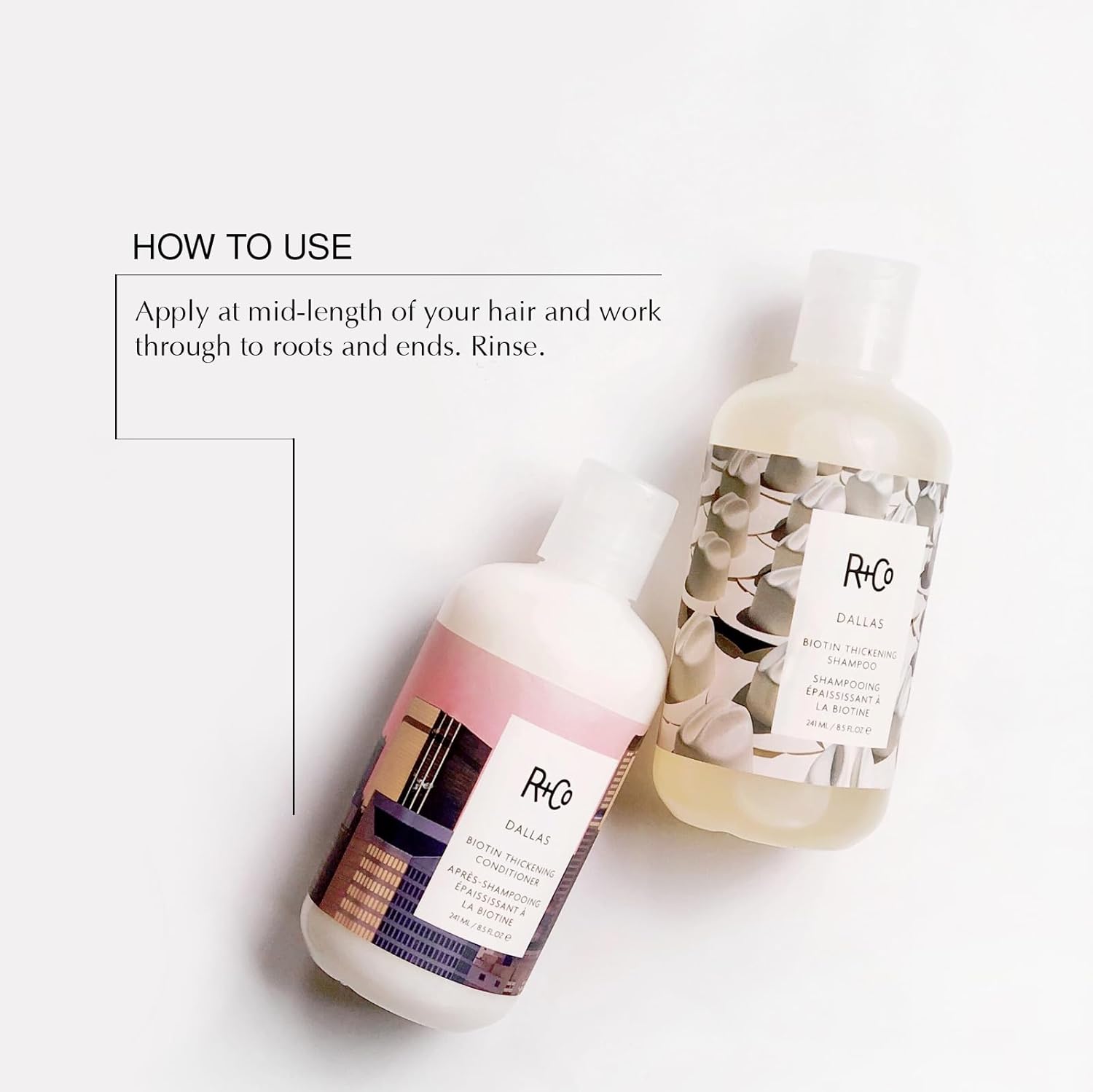 R+C Dalla Bioti Thickenin Shampo Conditione Se Add Volume Strengt Fullnes Sulfate-Free Vega Cruelty-Fre 8.5o (Pac o 2)