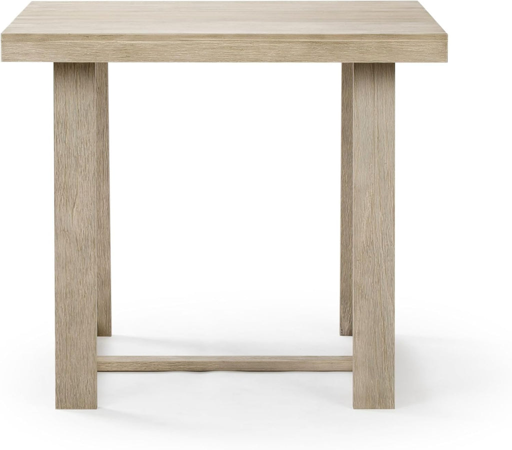 Classic Pub Dining Table Counter Height (41in / 1050mm), Seashell Wirebrush