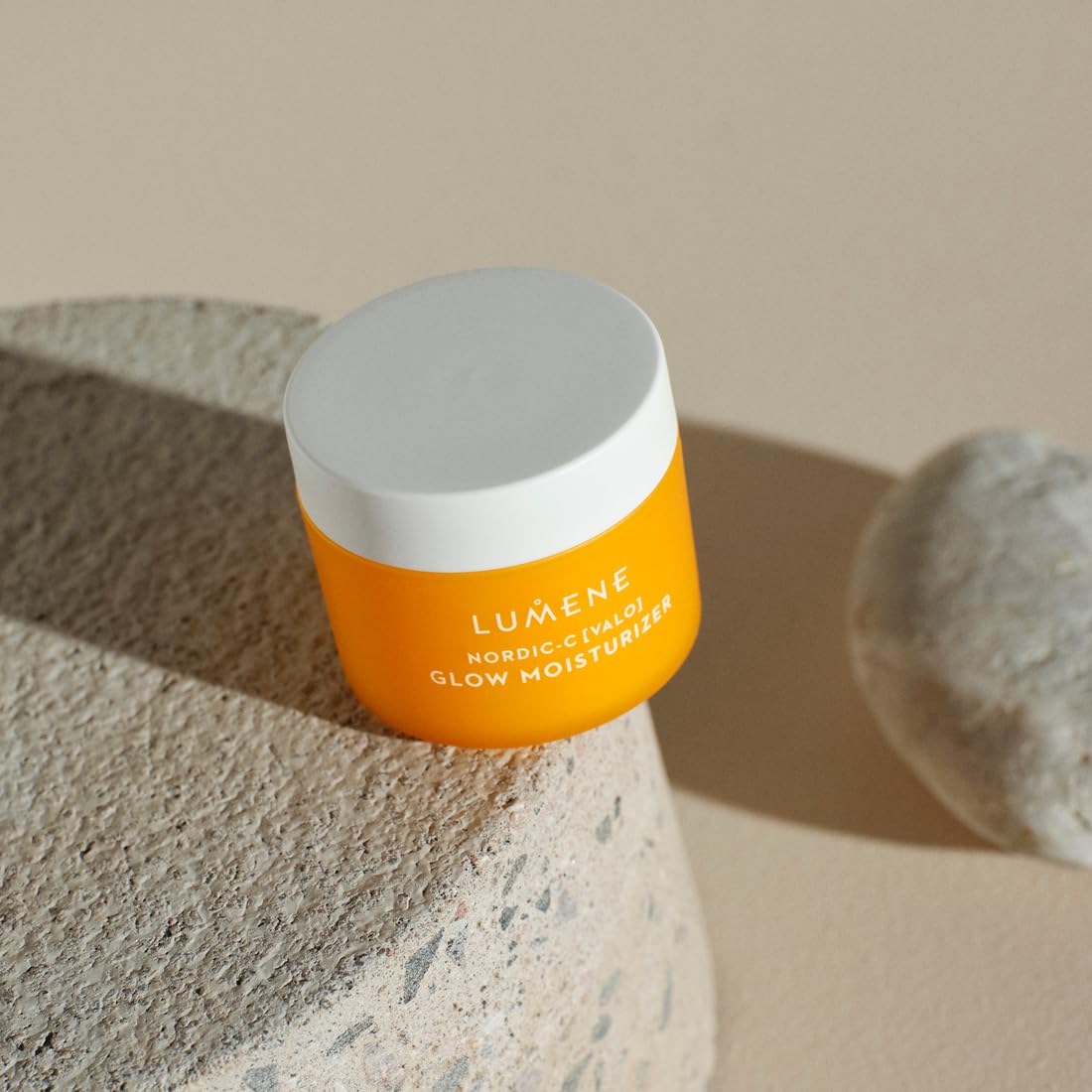 Lumene Nordic-C [Valo] Glow Moisturizer - Radiance Boosting Facial Moisturizer for Dry Skin - Enriched with Hyaluronic Acid Vitamin C to Visibly Brighten + Plump Skin - 100% Vegan Skin Care (1.7 oz)