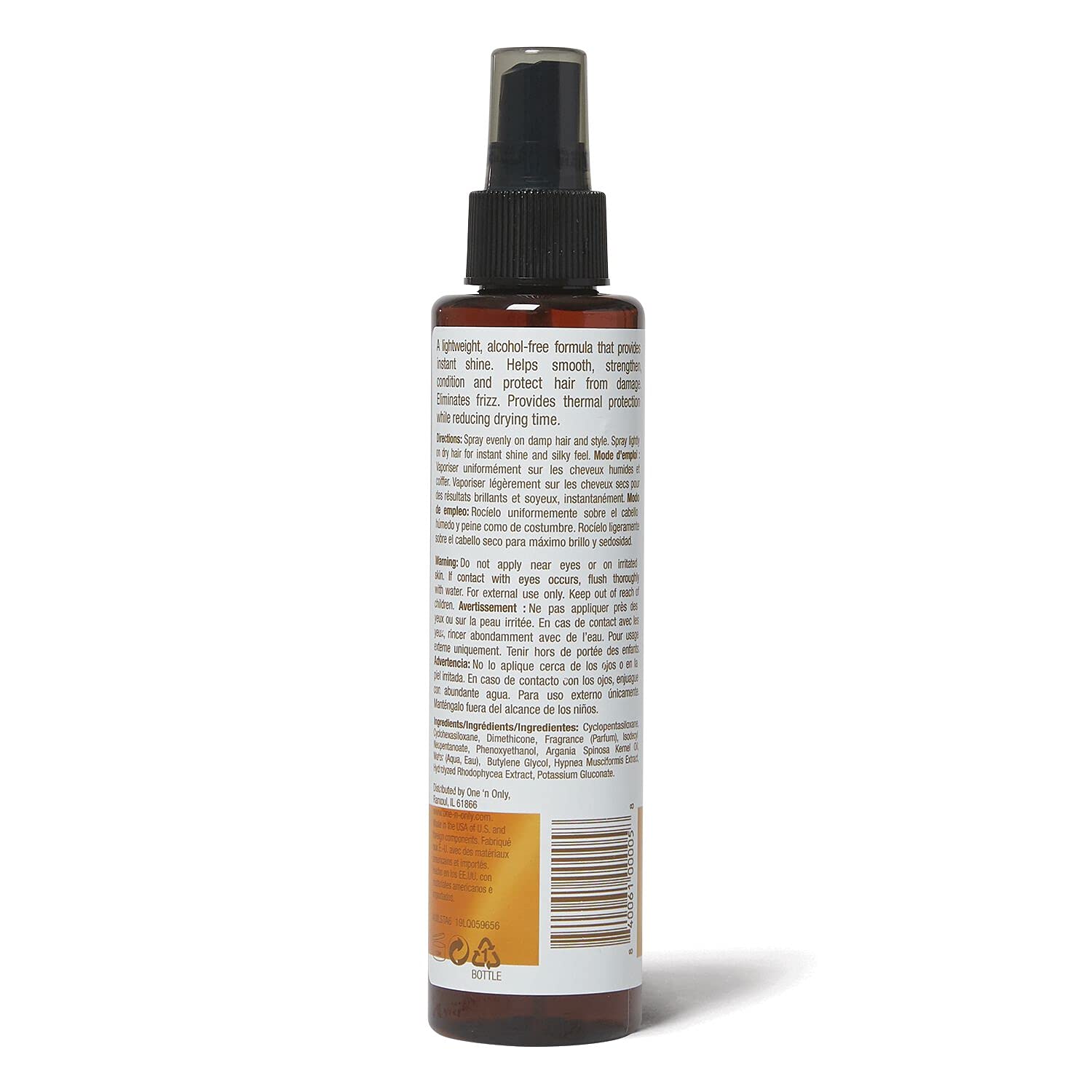 One 'n Only Argan Oil Spray Treatment For Shine 6 oz (3 Pack)