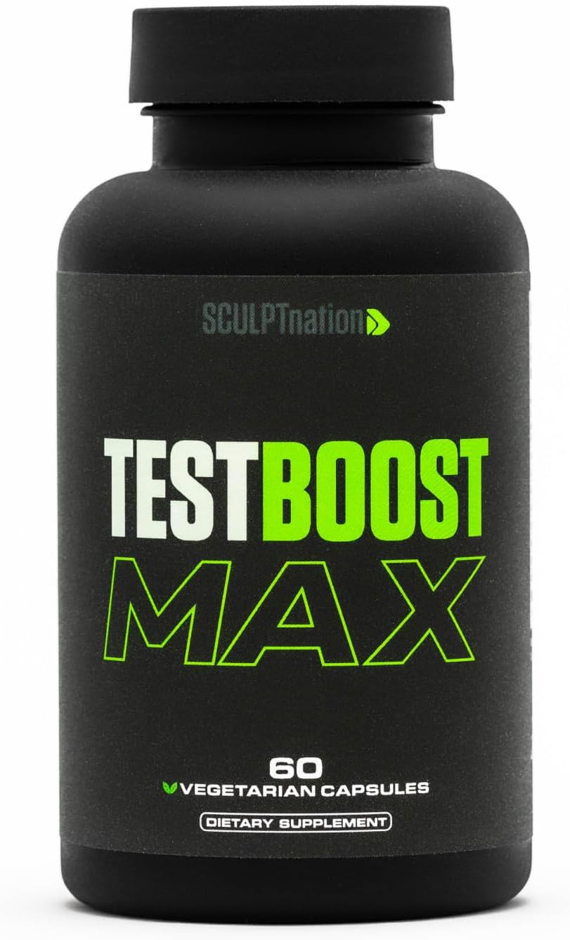 Sculp Natio b Shre Tes Boos Ma Testosteron Supplemen fo Me Tribulu Terrestri fo Me Natura Energy Stamina an Strengt Booste 6 Glute Fre Capsules