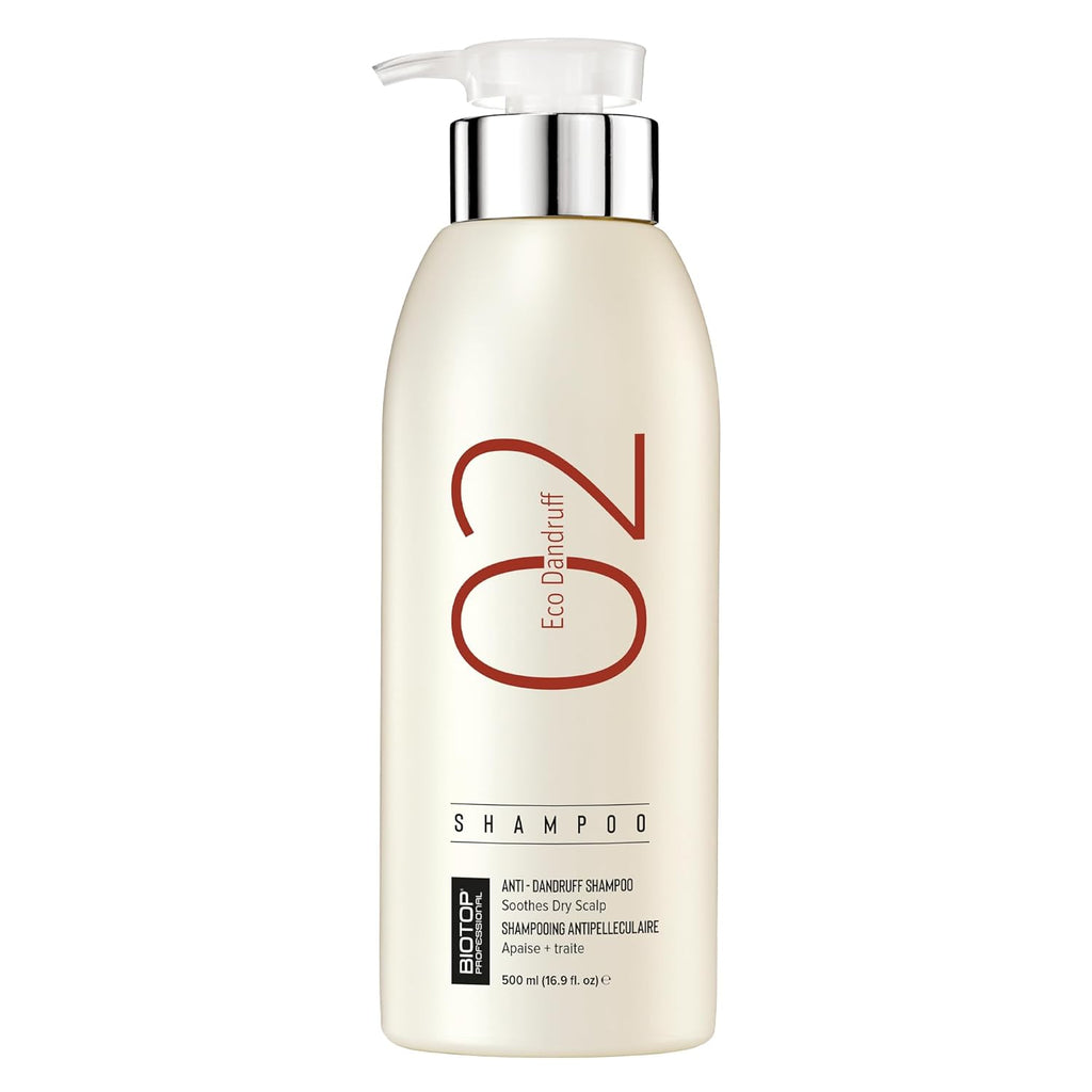 Bioto Professiona 0 Ec Dandruf Shampo Dr Scal Treatmen Hydratin Shampo wit Pr Vitami B5 Zin Pyrithion Chamomil Reduce Irritatio an Prevent Futur Dandruf (16.9oz)