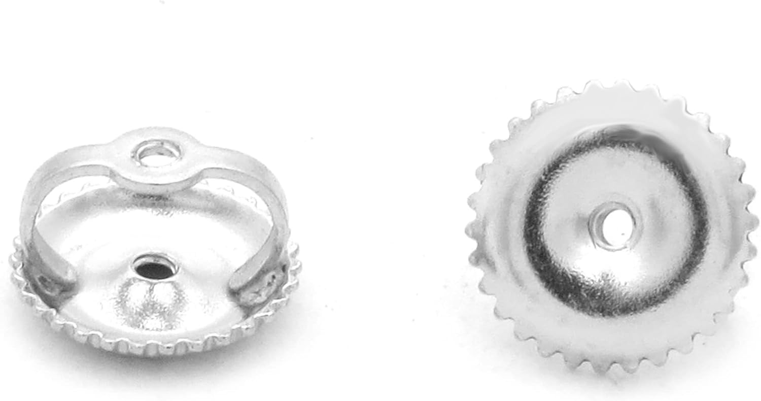 Dazzlingroc Collectio Scre Bac Earrin Backing Onl (Diamete 6. mm) 92 Sterlin Silver