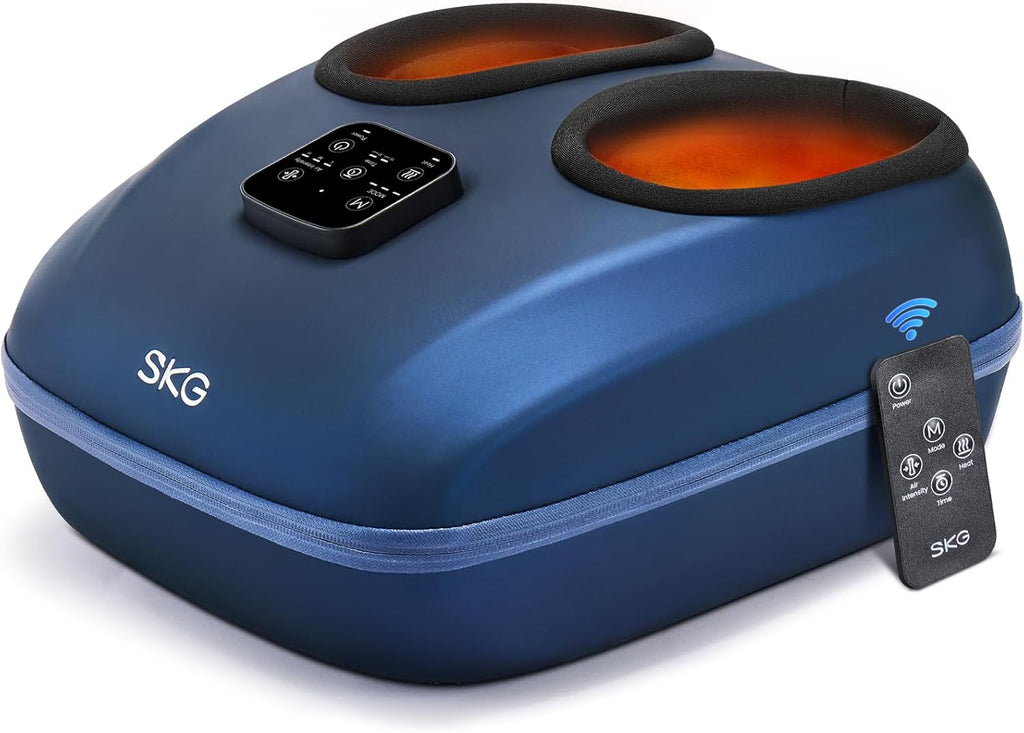 SK Foo Massage wit Hea an Remote Upgrad Electri Fee Massage fo Planta Fasciiti Pai Relief Level Compressio Massag fo Neuropath Planta Fasciitis U t Siz 1 Hom Offic Use