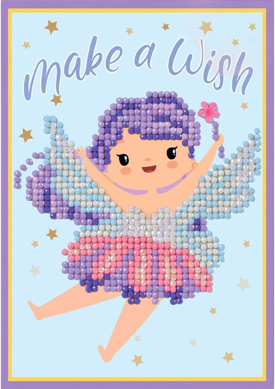 DIAMON DOT Mak Wis Diamon Ar Cards Handmad Diamon Paintin Card Kit Handmad Greetin Card Kit fo Birthda Note an Specia Occasions