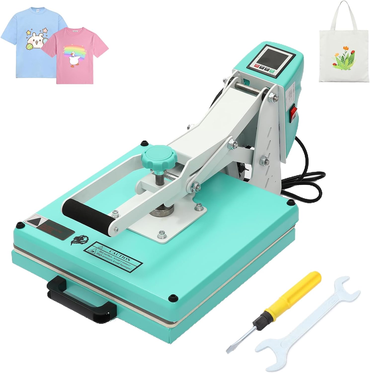 Hea Pres Machine 1 1 i Larg Operatin Pane T-Shirt Hea Press Fas Heating Digita Sublimatio Printe Hig Pressur Hea Pres Machin fo Clothe Canva Bag Pillow Placemats