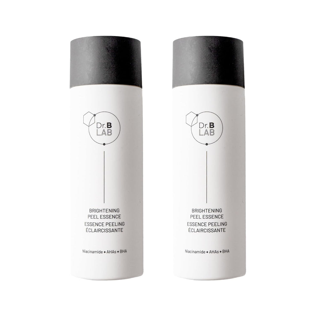 Dr. Brandt Dr. B Lab Brightening Peel Essence - Evens Skin Tone, Smooths Skin Texture Improves Radiance - 3.4 fl oz, Pack of 2