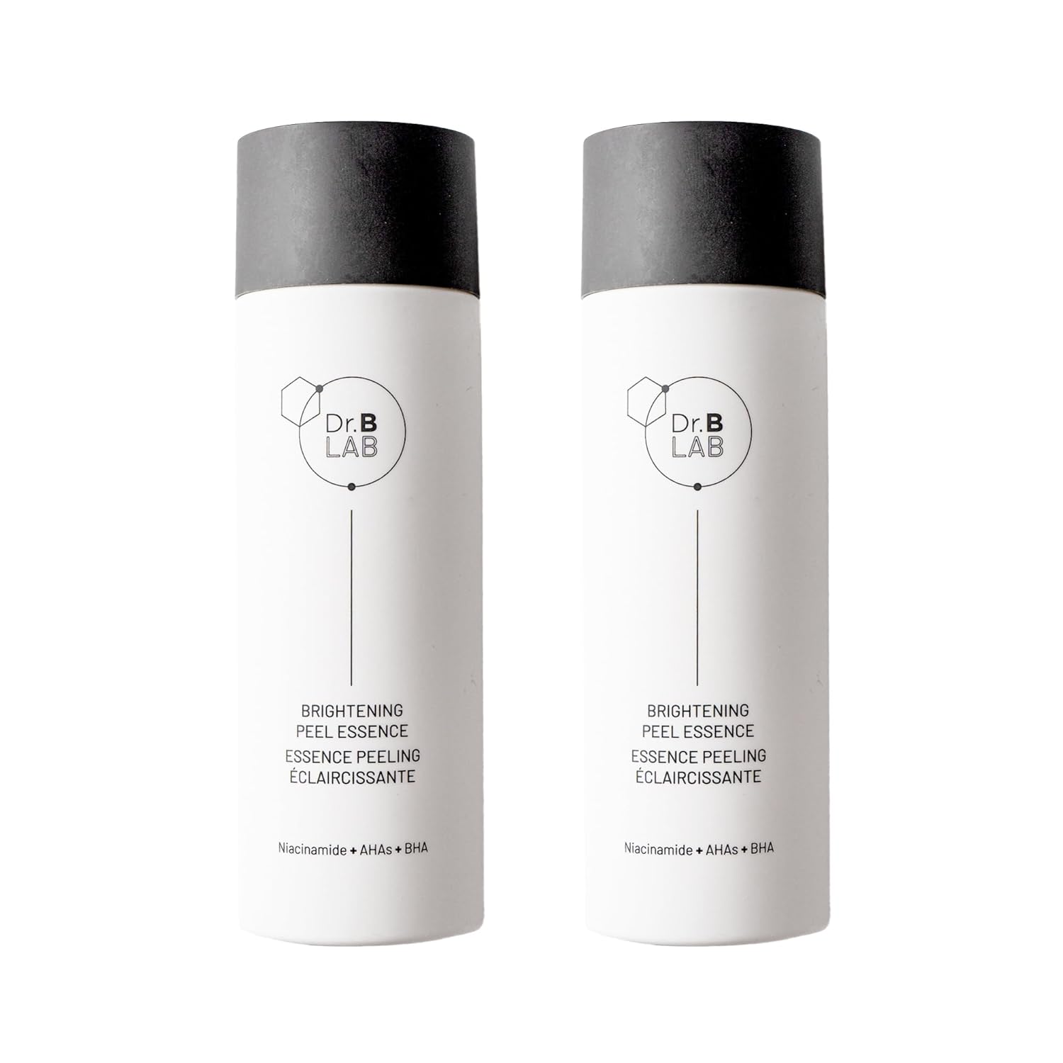 Dr. Brandt Dr. B Lab Brightening Peel Essence - Evens Skin Tone, Smooths Skin Texture Improves Radiance - 3.4 fl oz, Pack of 2