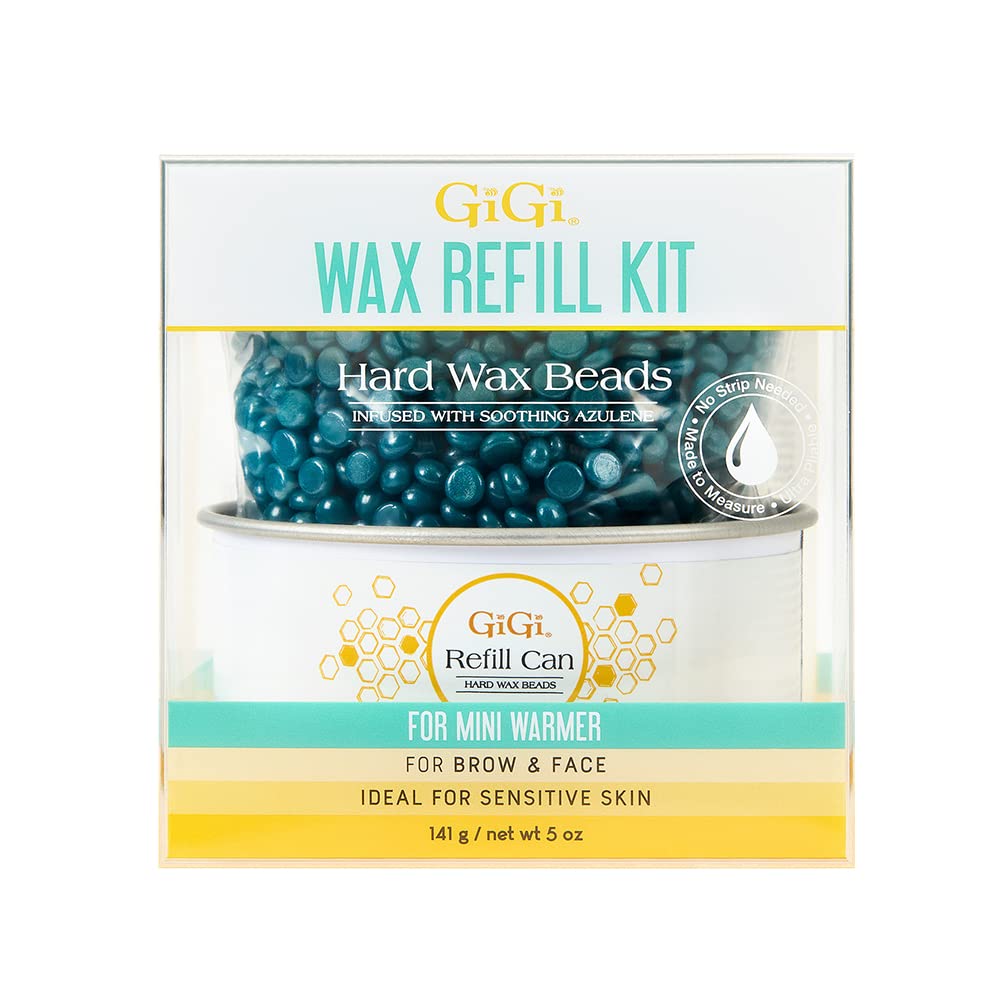 GiGi Mini Brow Waxing Kit, with Mini Honee Warmer 5 oz