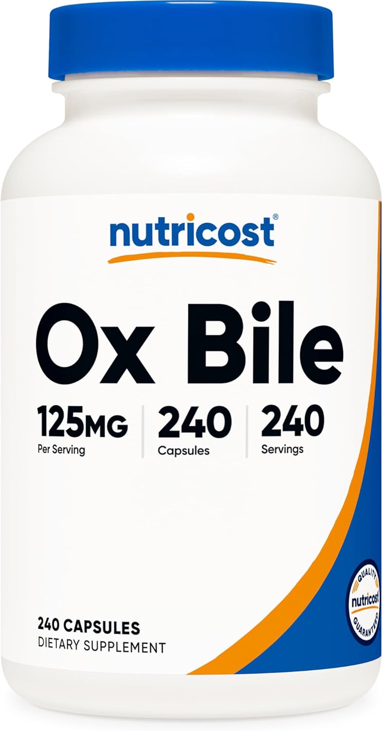 Nutricos O Bil Capsule 125mg 24 Capsule Non-GMO