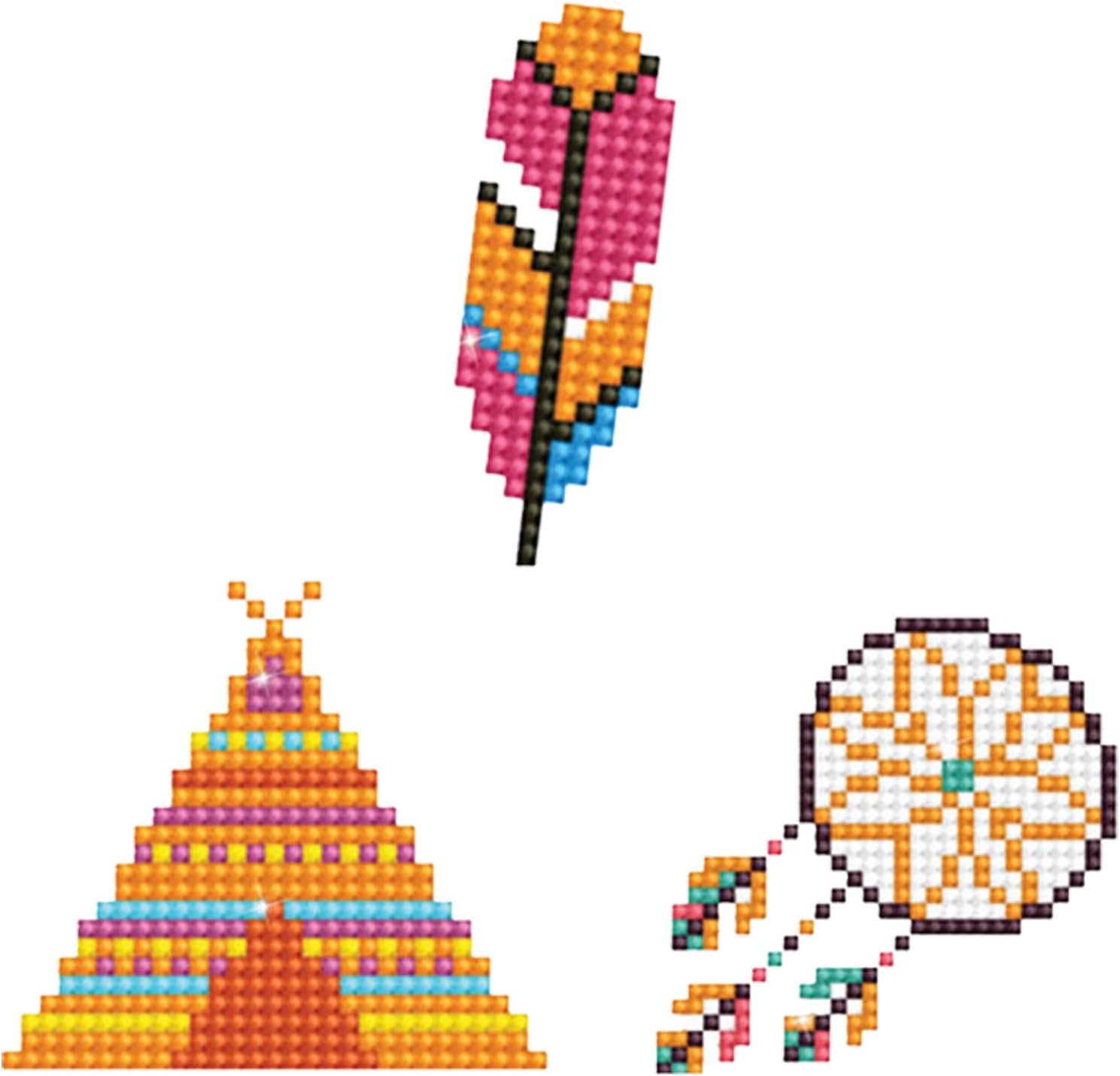 DIAMON DOT Drea Diamon Paintin Kit fo Kid Diamon Ar Kit Relaxin Creativ Craf Ki wit Dot Gems