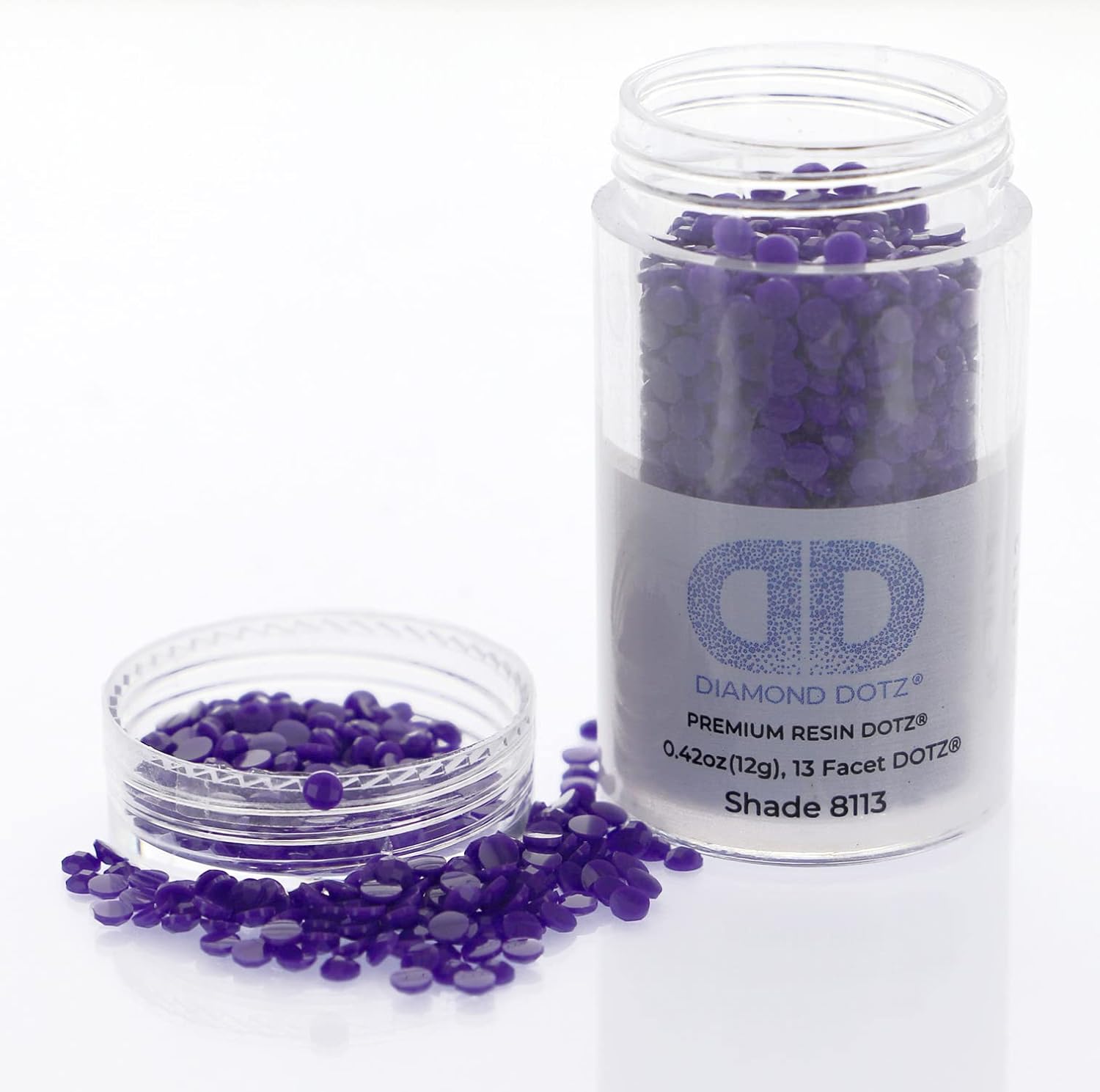 Diamon Dot 2.8M 12 Cylinde Gentia Freestyl Diamon Paintin Beads Diamon Ar Beads Replacemen Drills Loos Gem fo DI Craft an Ar Projects