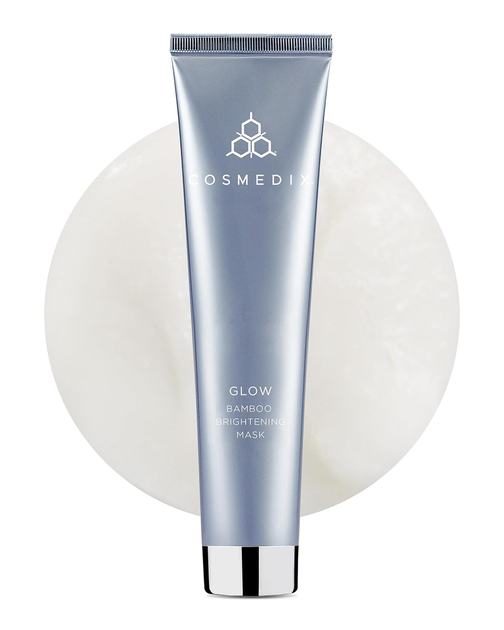 COSMEDI Glo Bambo Brightenin Facia Mas P Exfoliatin Facia Scru fo Tired Dul Uneve Ski Anti-Agin Gentl Nigh Fac Exfoliato wit Bambo Niacinamid Al Ski Types