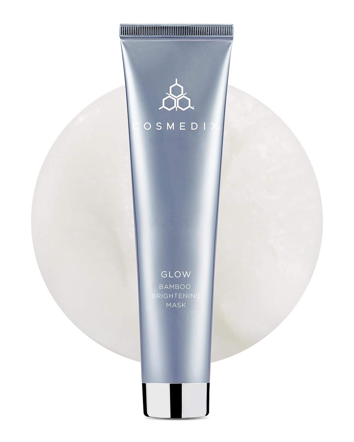 COSMEDI Glo Bambo Brightenin Facia Mas P Exfoliatin Facia Scru fo Tired Dul Uneve Ski Anti-Agin Gentl Nigh Fac Exfoliato wit Bambo Niacinamid Al Ski Types