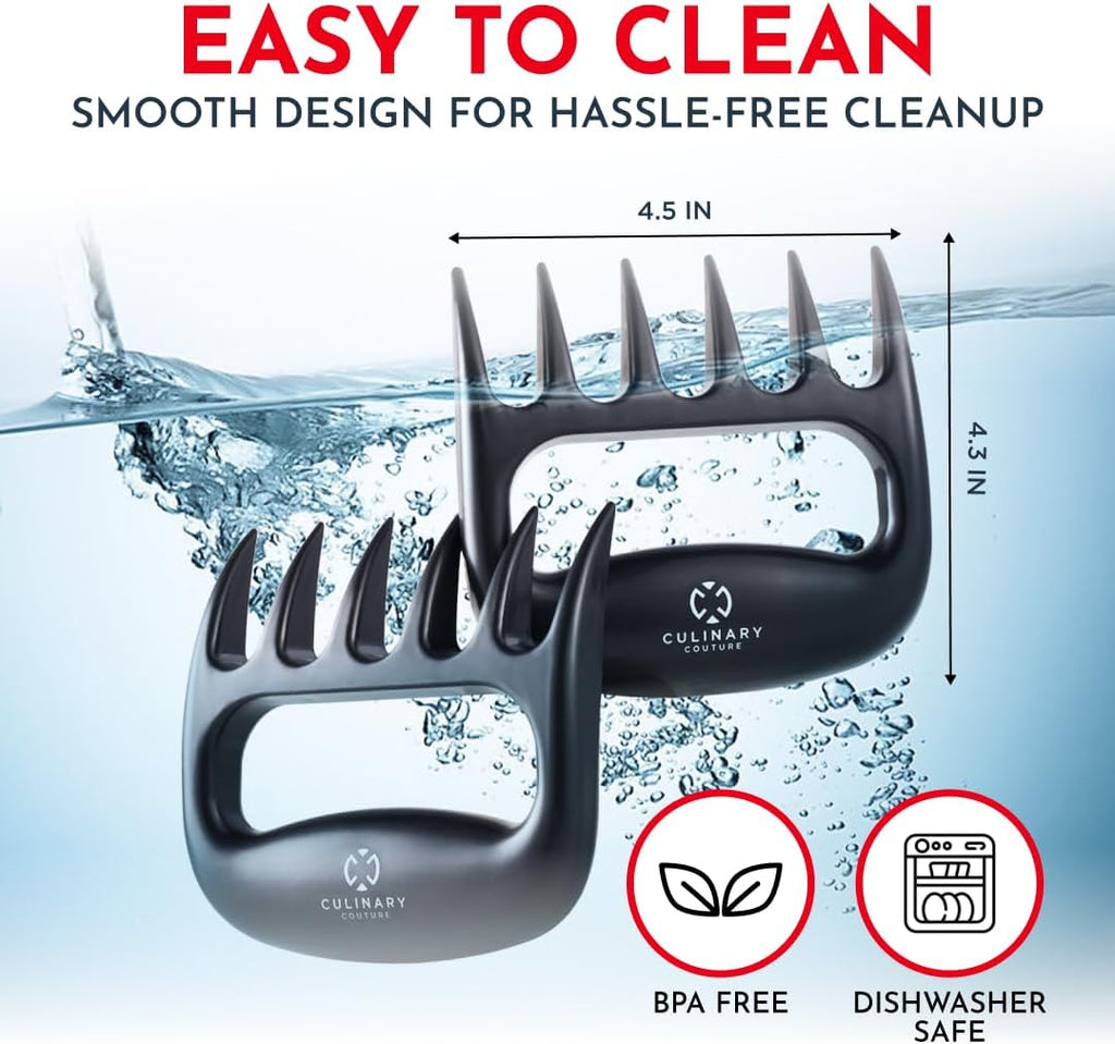 Mea Shredde Claw BB Accessorie Stockin Stuffer fo Men Bea Claw Mea Shredde fo Pulle Pork Chicken-Shredde Too Perfec fo BB Grillin Gift fo Men Whit Elephan Gift Ideas
