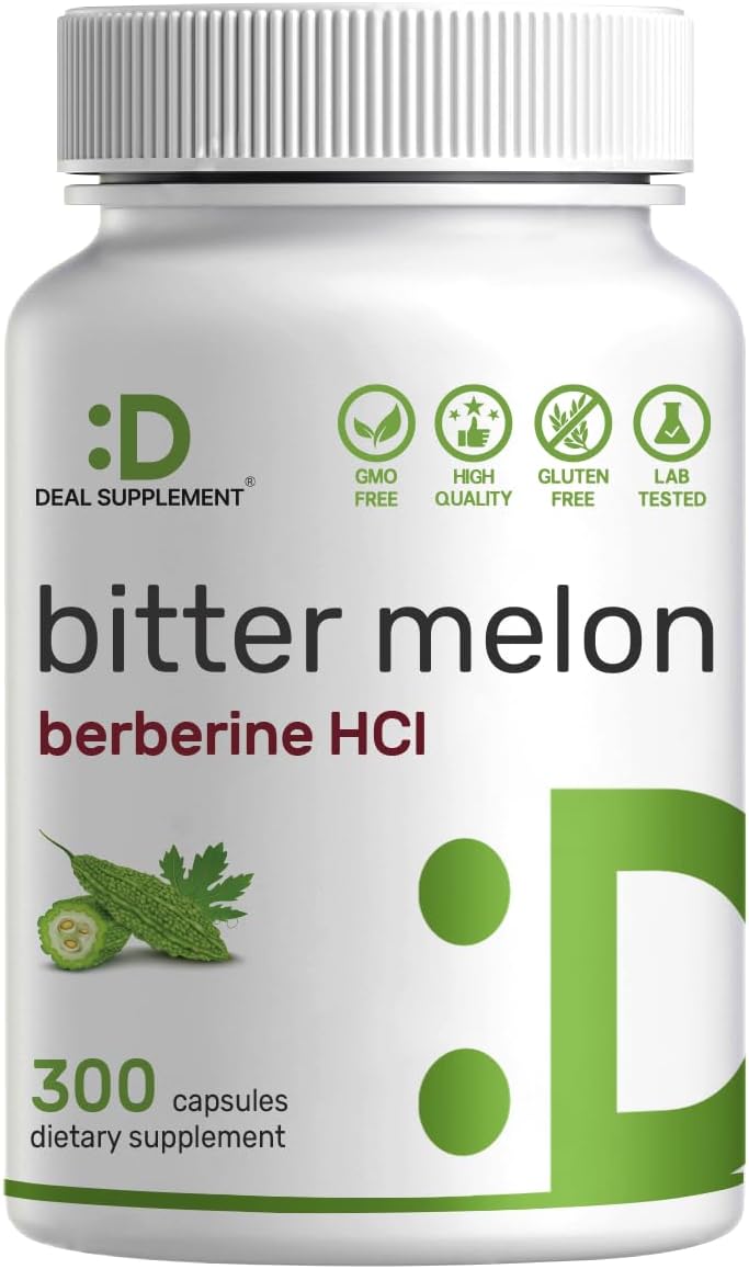 Bitte Melo wit Berberin Supplemen 15,000m Pe Serving 30 Capsule 15: Wil Bitte Melo Frui Extrac Berberin HC Thir Part Teste Plan Based Non-GMO