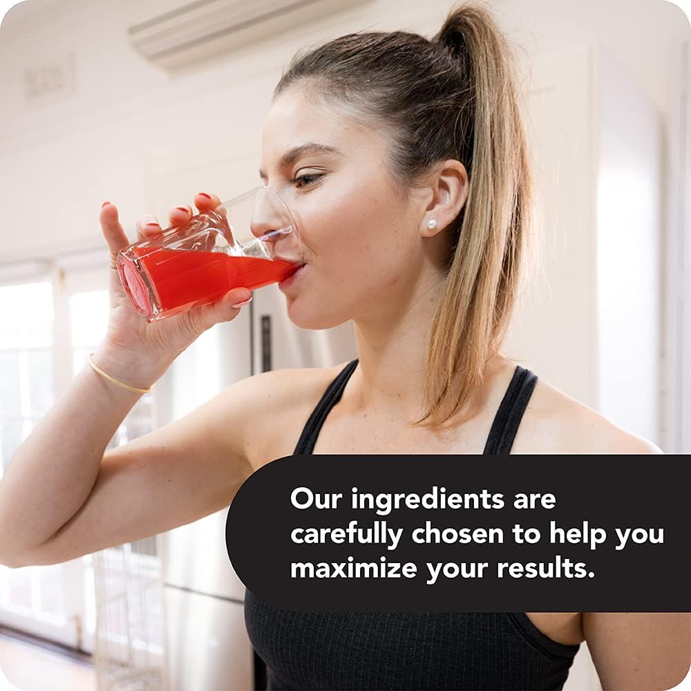 Vitami Bount Gx Pr Workou Powde fo Me Pr workou fo Wome Suga Fre Pr Workou Energ Booste Supplemen wit Beta-Alanine Caffeine Keto 0 Ne Carb Watermelo Flavor 2 Serving