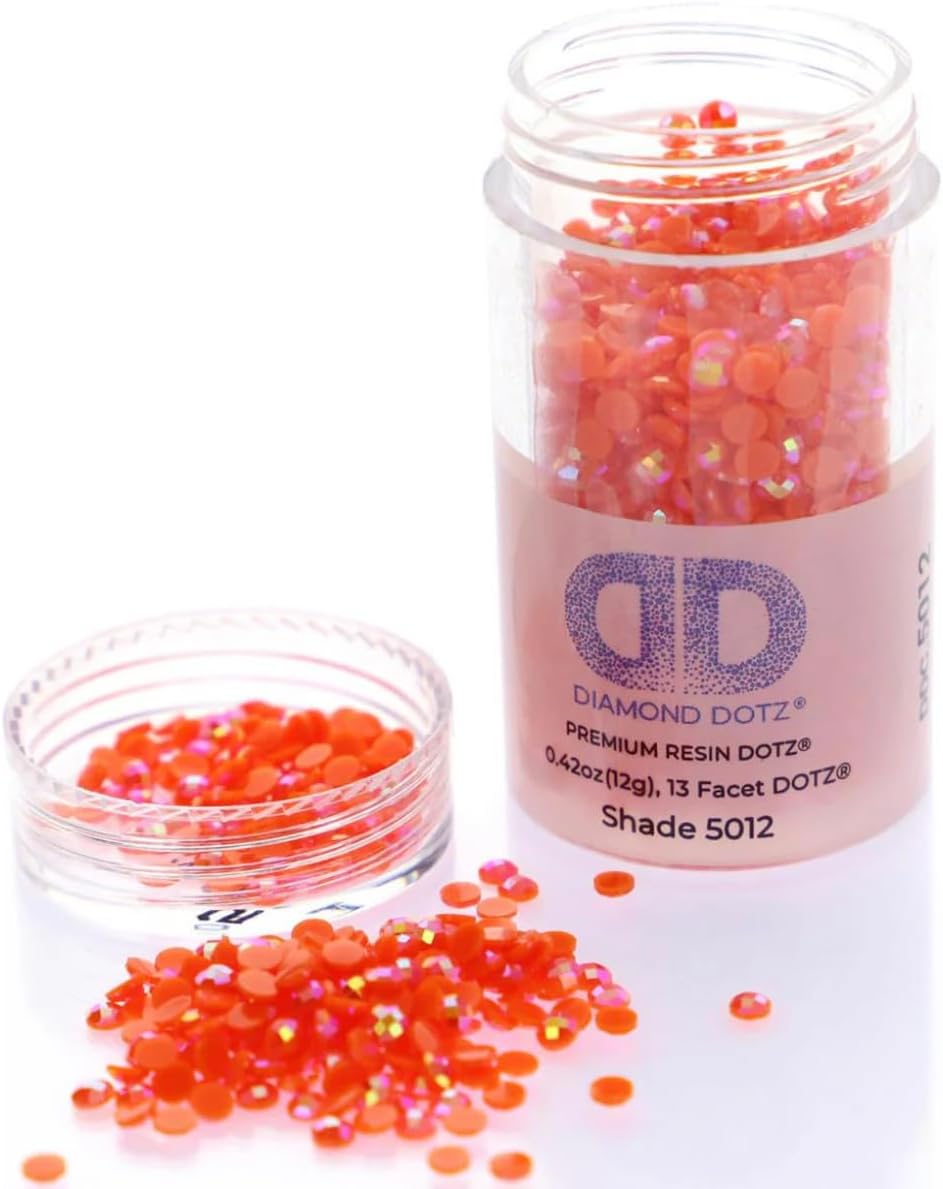 Diamon Dot 2.8M 12 Singl Cylinde ( Pack Orang A Freestyl Diamon Paintin Beads Diamon Ar Beads Replacemen Drills Loos Gem fo DI Craft an Ar Projects