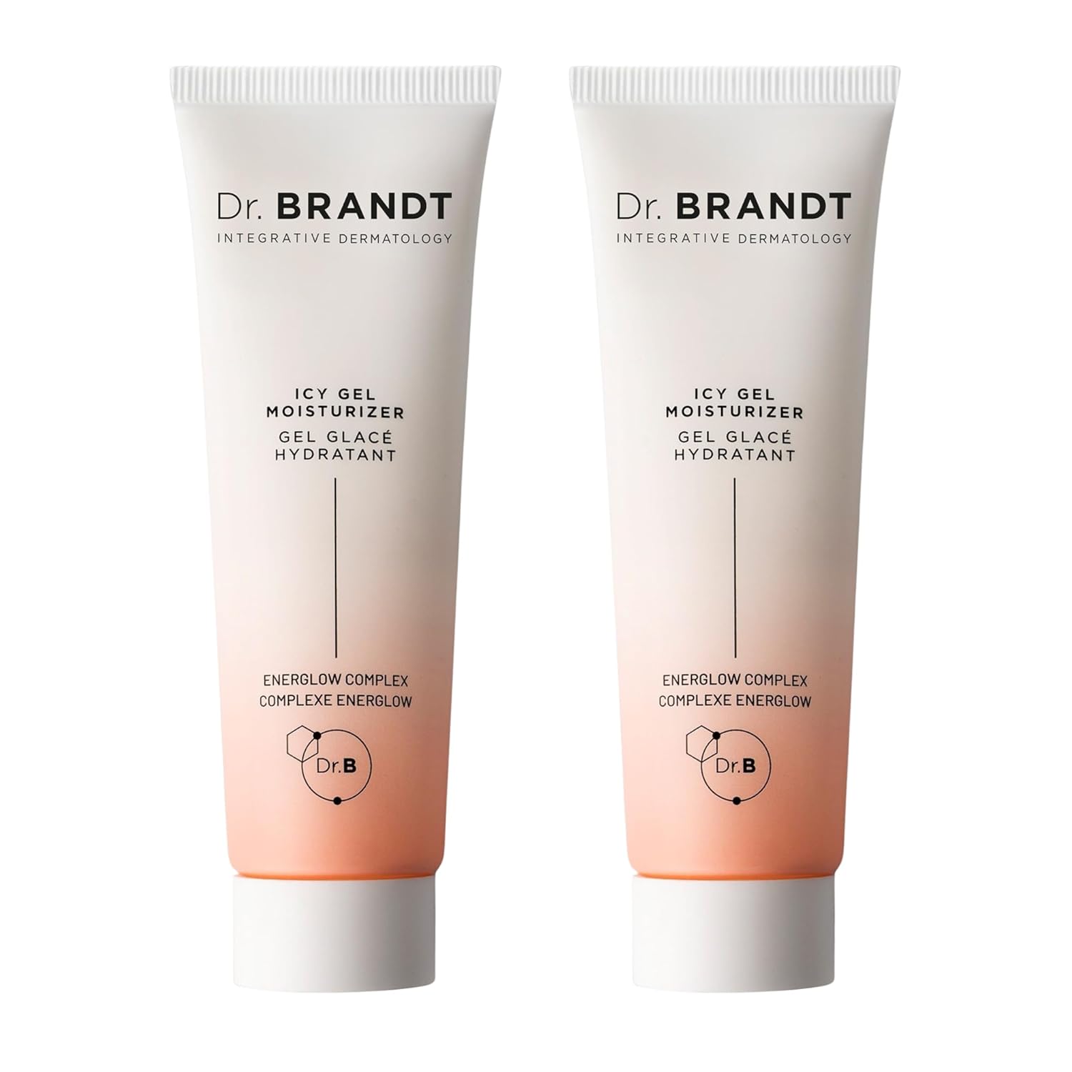 Dr. Brandt iD-STRESS Icy Gel Moisturizer - Revitalize Dull-Looking Skin for a Flawless, Dewy Complexion - 1.7 fl oz, Pack of 2
