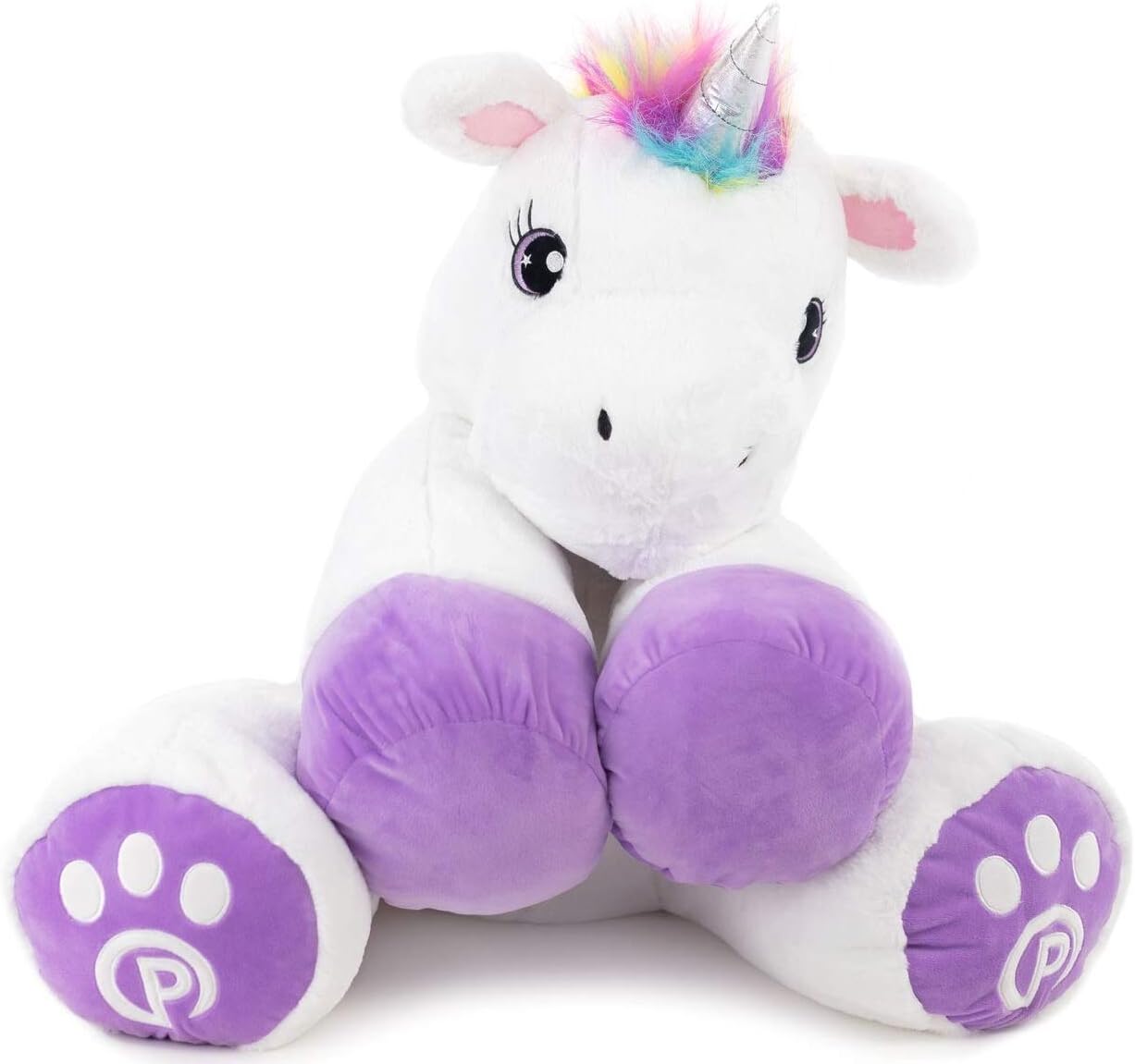 Plushible Poppy The Unicorn Stuffed Animal, 44inch Plush Unicorn Toy for Girls & Boys - Machine Washable Plush, Soft Stuffed Animal Toy, Gift's Day Gift for All
