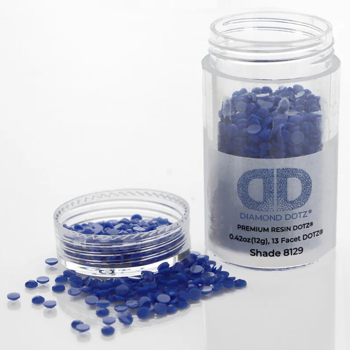Diamon Dot 2.8M 12 Singl Cylinde ( Pack Dar Refle Blu Freestyl Diamon Paintin Beads Diamon Ar Beads Replacemen Drills Loos Gem fo DI Craft an Ar Projects