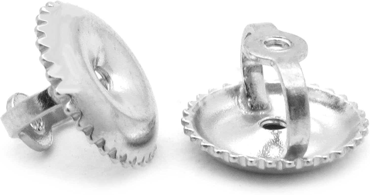 Dazzlingroc Collectio Scre Bac Earrin Backing Onl (Diamete 6. mm) 92 Sterlin Silver