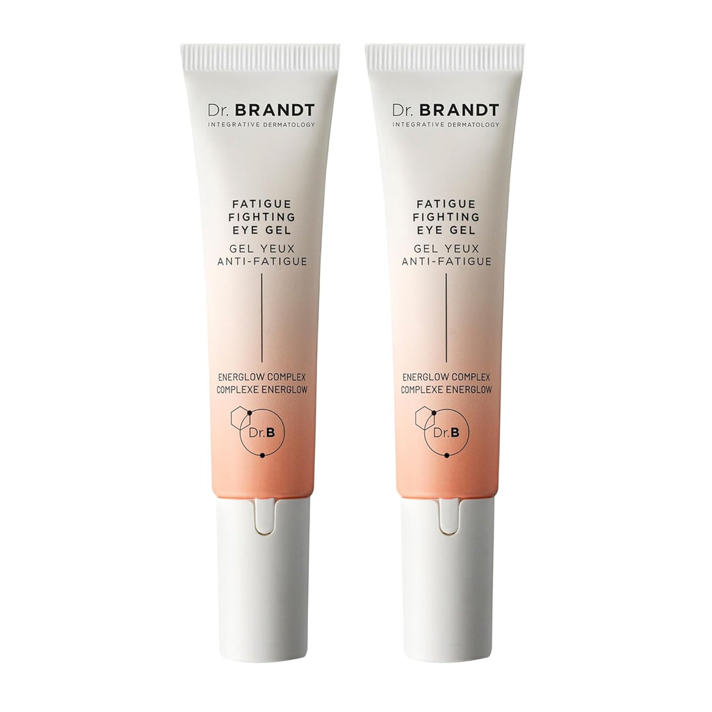 Dr. Brandt iD-STRESS Fatigue Fighting Eye Gel - 0.5 fl oz, Pack of 2 - Rapidly Diminishes Signs of Dryness, Fatigue Dark Circles in the Eye Area