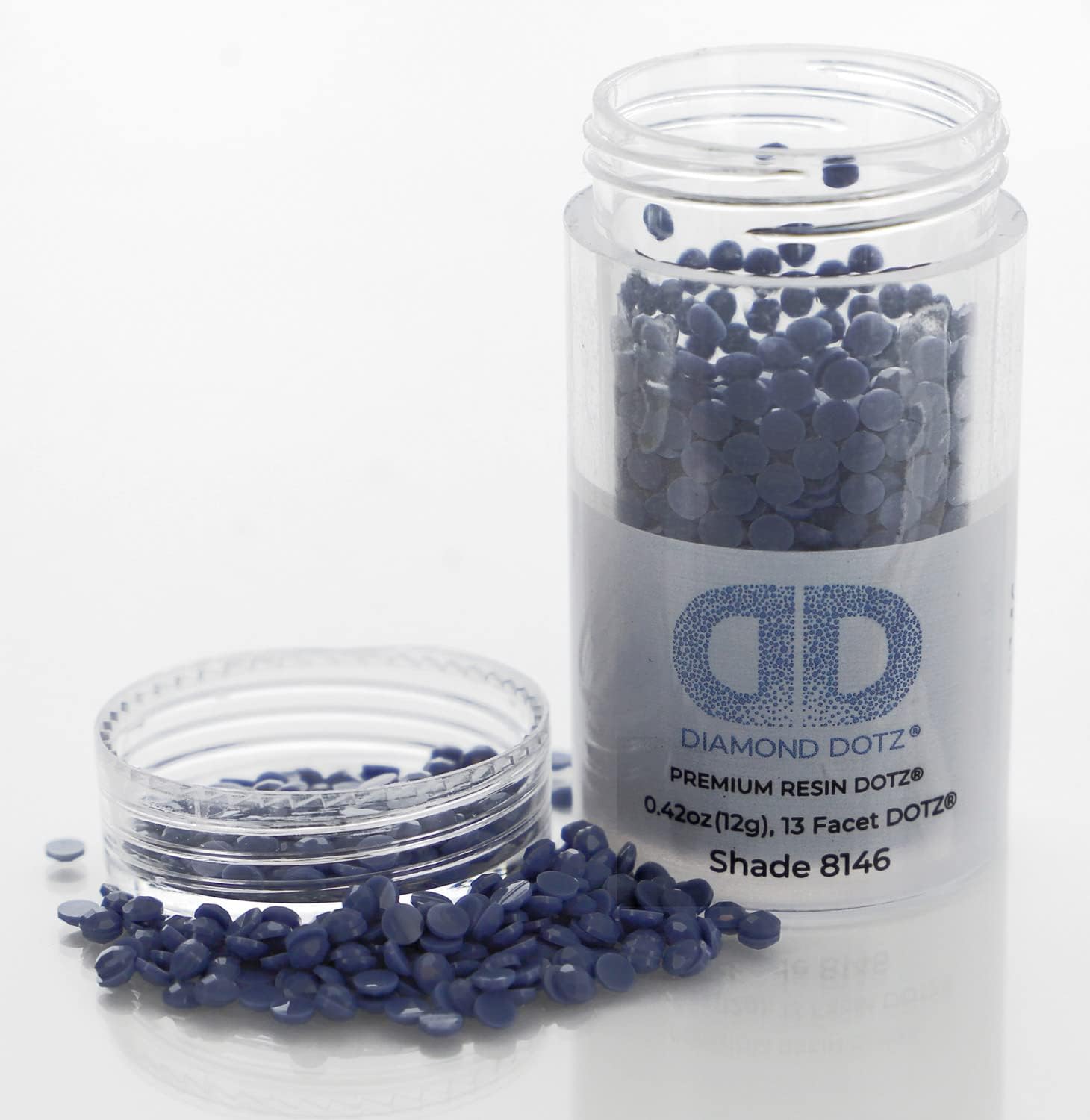 Diamon Dot 2.8M 12 Cylinde Dar Blu Gre Freestyl Diamon Paintin Beads Diamon Ar Beads Replacemen Drills Loos Gem fo DI Craft an Ar Projects