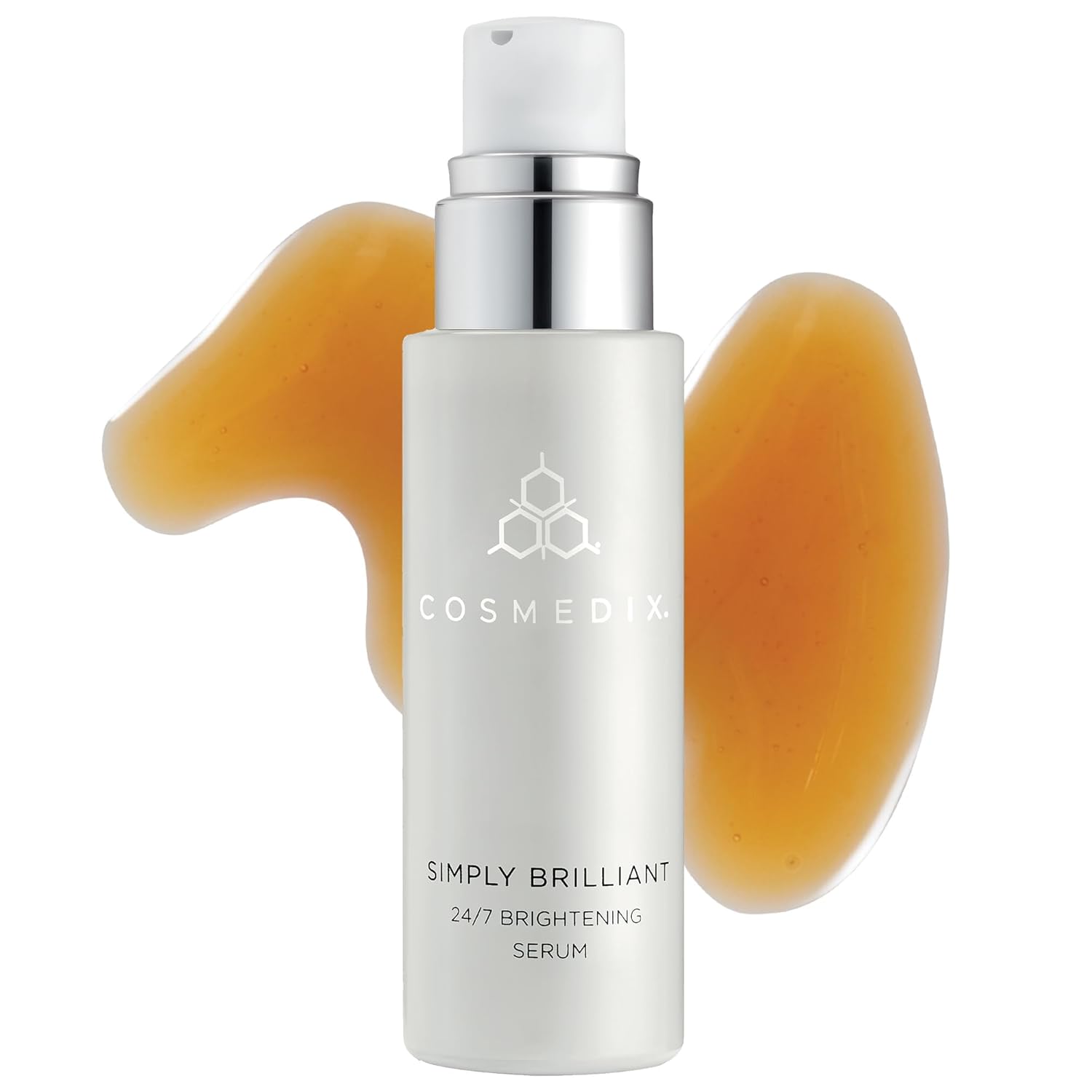 COSMEDI Simpl Brillian 24/ Brightenin Fac Seru Exfoliatin Facia Seru fo Fin Lines Wrinkle Uneve Ski Ton Gentl Firmin Skincar fo Brighter-Lookin Ski Natura Glow