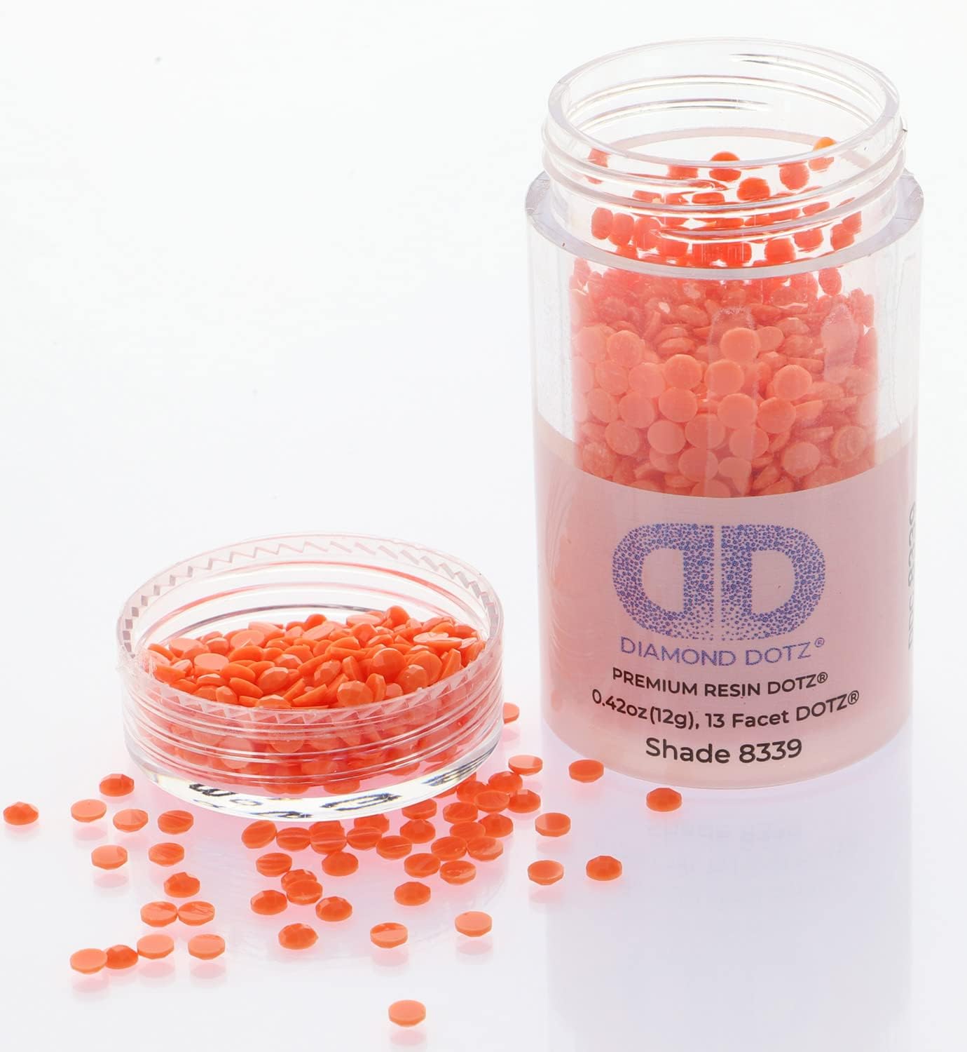 Diamon Dot 2.8M 12 Cylinde Dee Cora Freestyl Diamon Paintin Beads Diamon Ar Beads Replacemen Drills Loos Gem fo DI Craft an Ar Projects