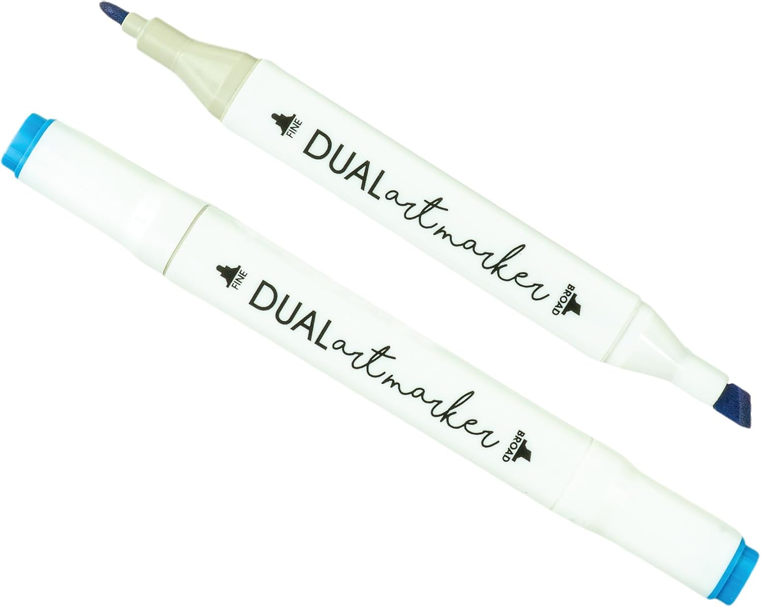 Raymon Gedde Brigh Dua Ti Marker Pac o 1 Set Permanen Ar Supplie wit Fin Chise Tip fo Drawing Coloring Illustration