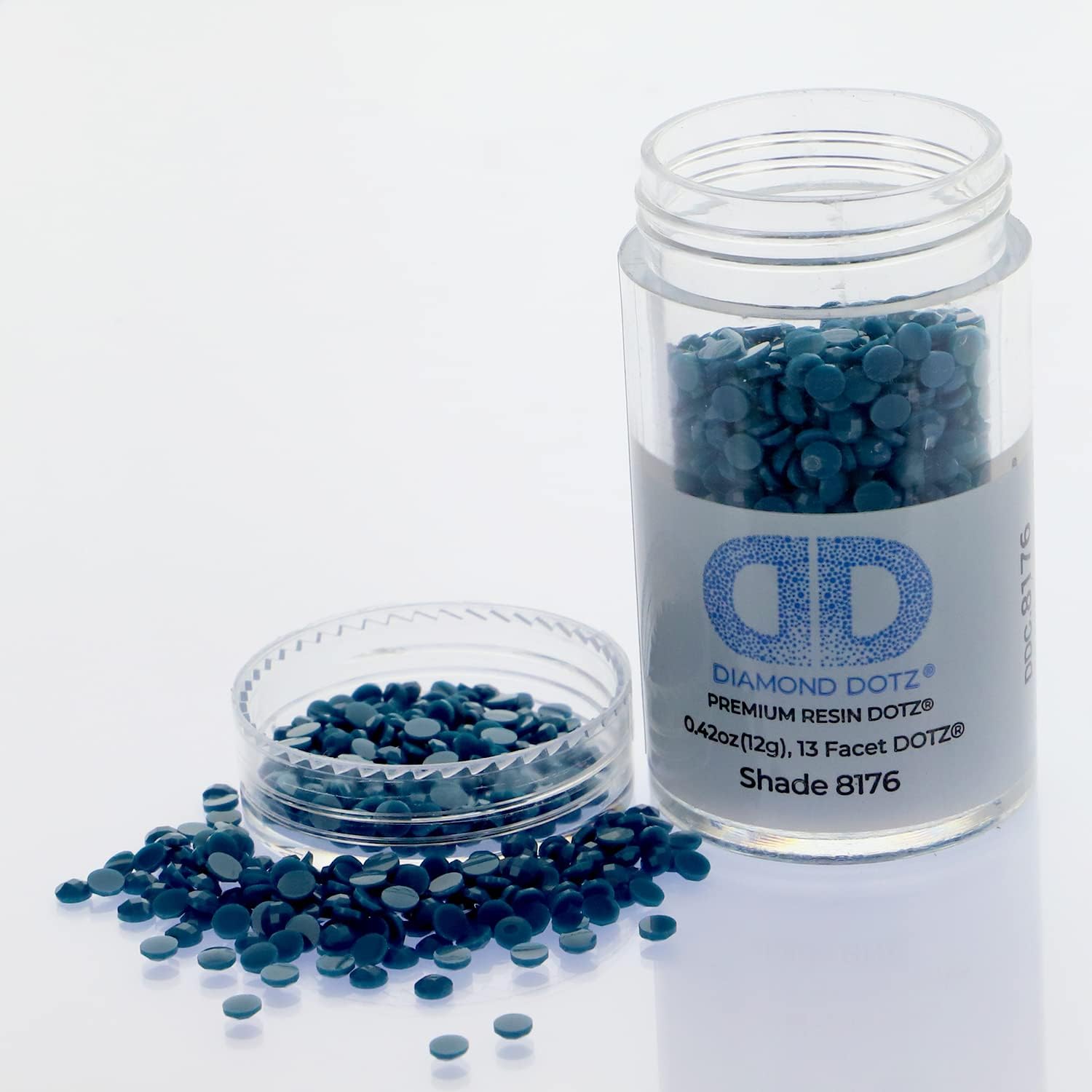 Diamon Dot 2.8M 12 Cylinde Dar Aqu Marin Freestyl Diamon Paintin Beads Diamon Ar Beads Replacemen Drills Loos Gem fo DI Craft an Ar Projects
