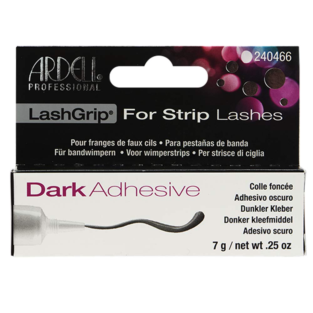 Ardell LashGrip Eyelash Adhesive for Strip Lashes ¨C Clear Eye Lash Glue Long-Lasting, 0.25 oz, 2-Pack