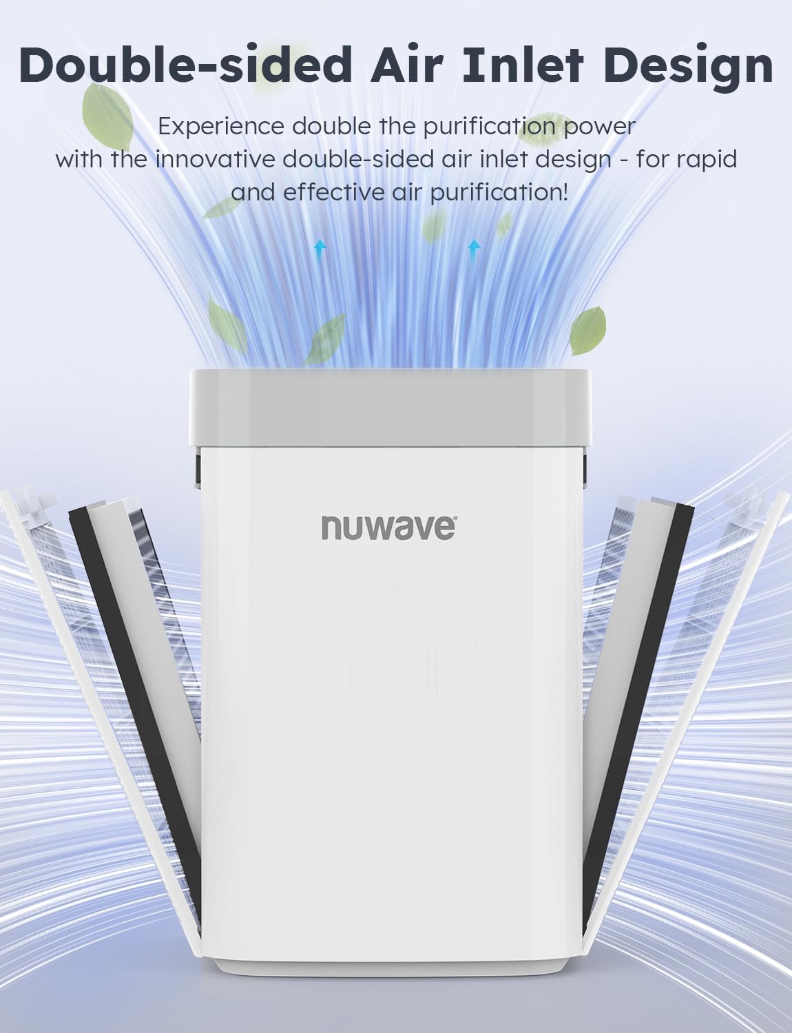 Portabl Ai Purifie fo Larg Roo u t 136 S F wit P 2. Displa Ai Qualit Sensor H1 Tru HEP Ai Filte Remov 99.97 o Pet Hai Odo Dus Smok wit Double-side Ai Intake