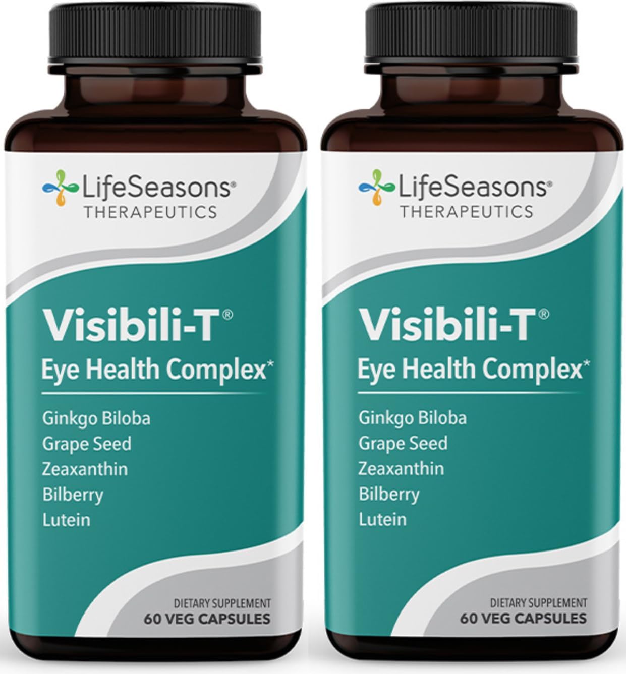 Visibili-T Extra Strength with AREDS 2 Formula - Vitamin Supplement for Eye Health & Vision Support - Lutein, Zeaxanthin, Chromium, Carrot, Bilberry, Grape Seed Extract & Ginkgo Biloba - 90 Capsules