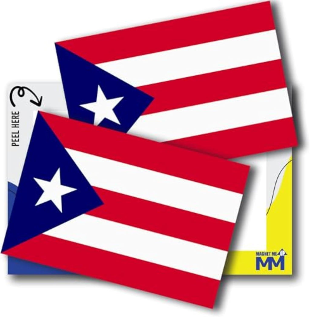 Puert Ric Fla Bumpe Sticke 3x Boricu Prid Ca Decal Pack Puert Rica Fla Sticke fo Cars Laptops Wate Bottle Outdoo U Viny Adhesive Mad i USA