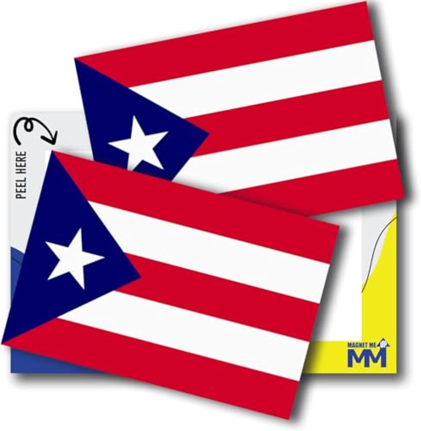 Puert Ric Fla Bumpe Sticke 3x Boricu Prid Ca Decal Pack Puert Rica Fla Sticke fo Cars Laptops Wate Bottle Outdoo U Viny Adhesive Mad i USA