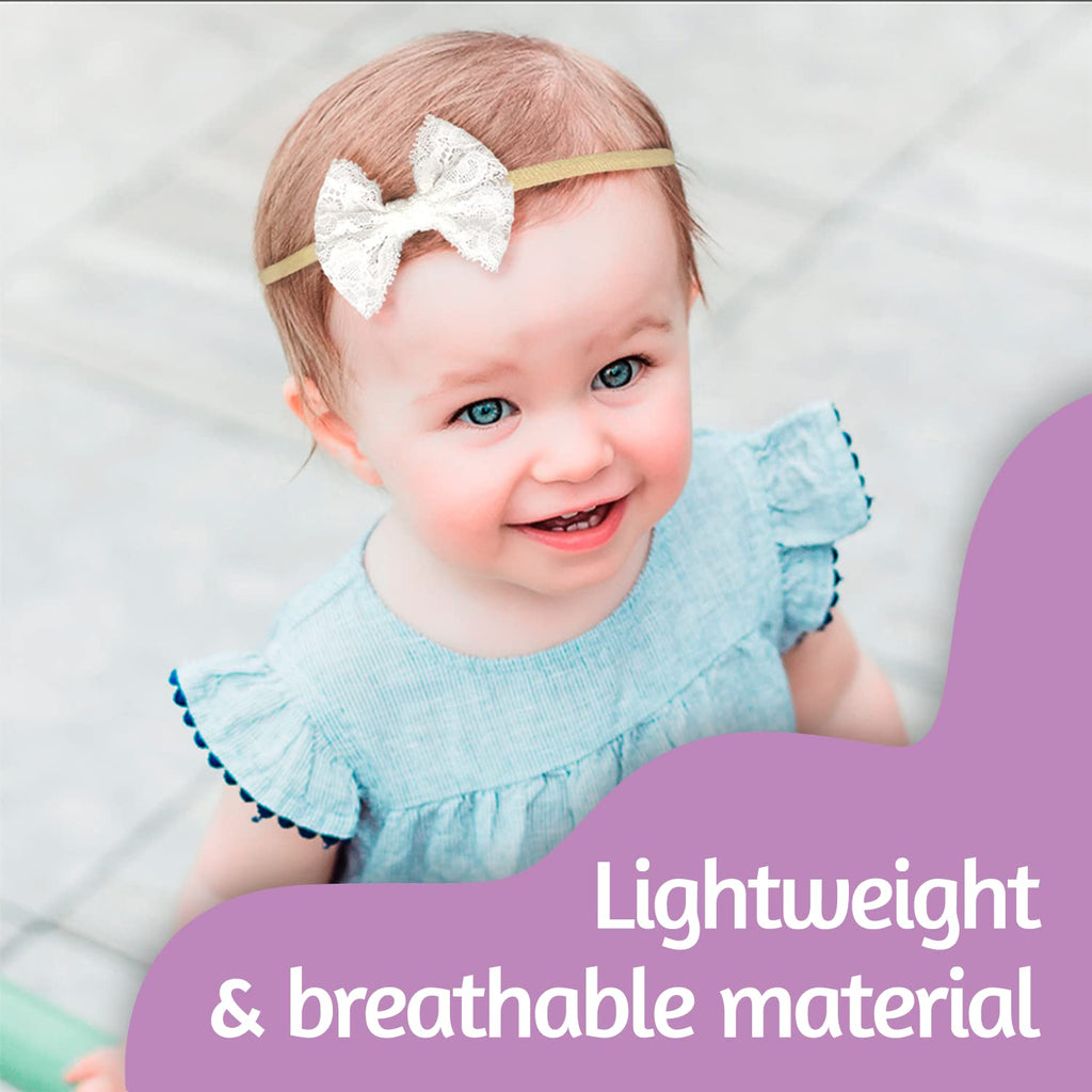 KiddyCar Bab Hai Accessorie Elasti Headbands Bows an Lazo Par Bebe 1 Piec Assortmen fo Newborn an Girls