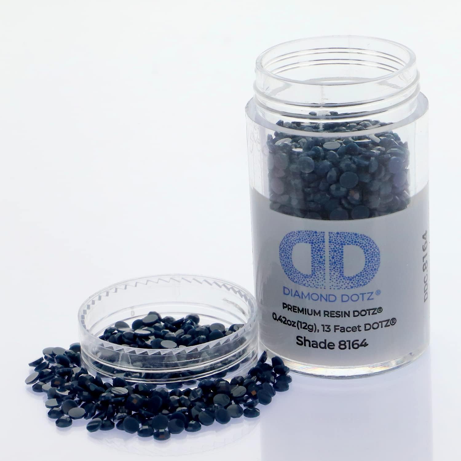 Diamon Dot 2.8M 12 Singl Cylinde ( Pack Midnigh Tea Freestyl Diamon Paintin Beads Diamon Ar Beads Replacemen Drills Loos Gem fo DI Craft an Ar Projects