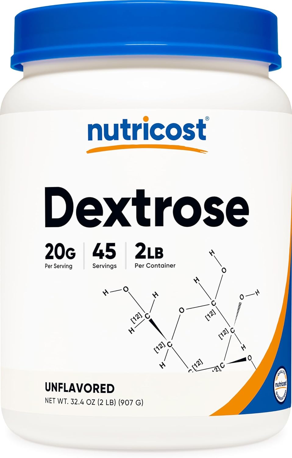 Nutricost Dextrose Powder 5 LBS - Non-GMO, Gluten Free