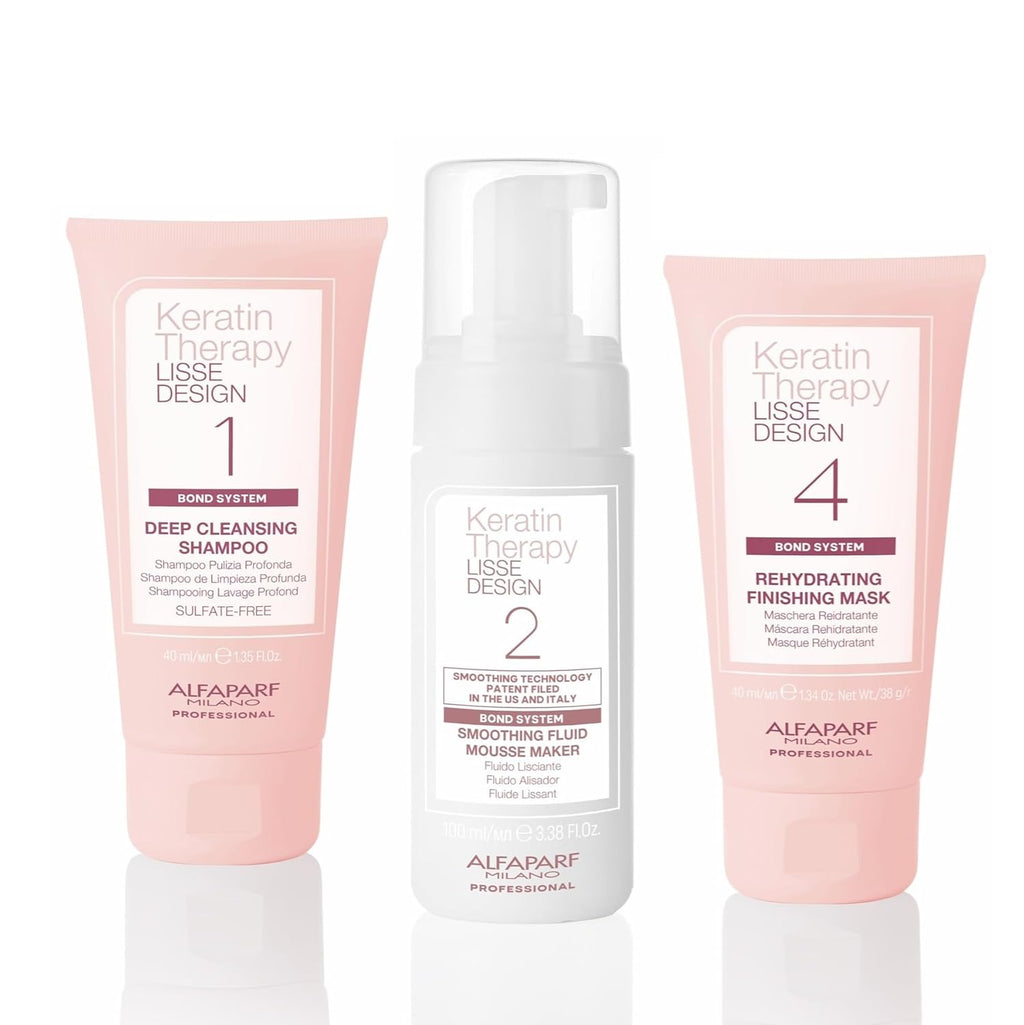ALFAPAR MILAN Hom Kerati Hai Treatmen Liss Desig Expres Brazilia Hai Straightenin an Smoothin Formaldehyd Fre Sulfat Free
