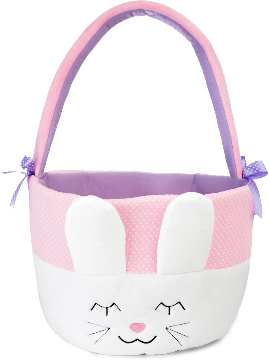 Bunn Easte Baske wit Handl Idea fo Baby' 1s Easter Toddlers Boys an Girl o Al Ages Perfec fo Gift an Treats