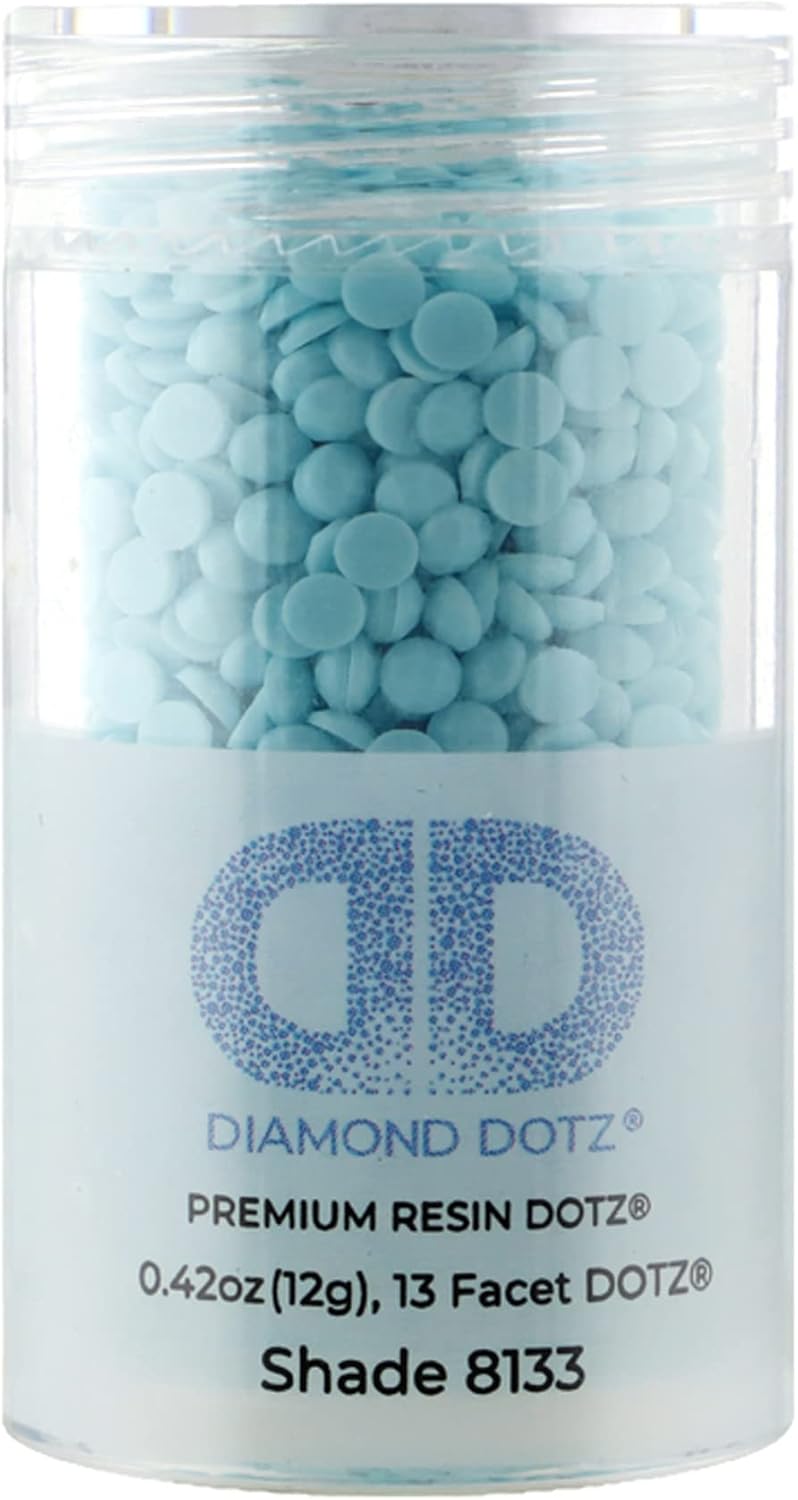 Diamon Dot 2.8M 12 Cylinde Glacie Blu Freestyl Diamon Paintin Beads Diamon Ar Beads Replacemen Drills Loos Gem fo DI Craft an Ar Projects
