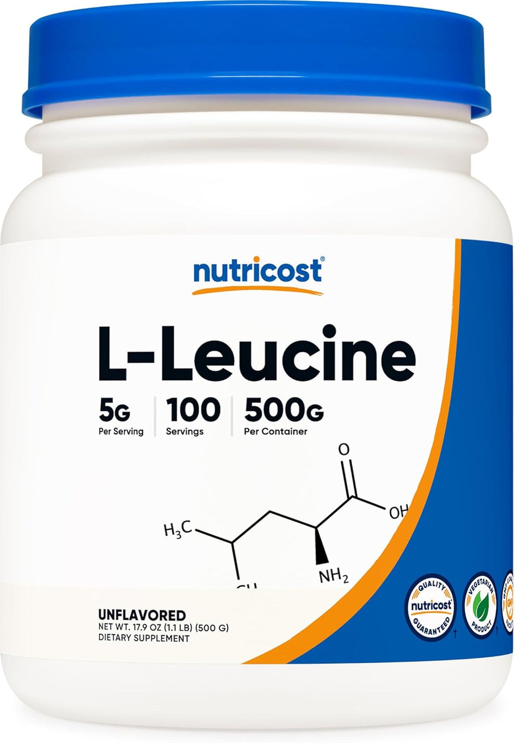 Nutricos Pur L-Leucin Powde 50 Grams