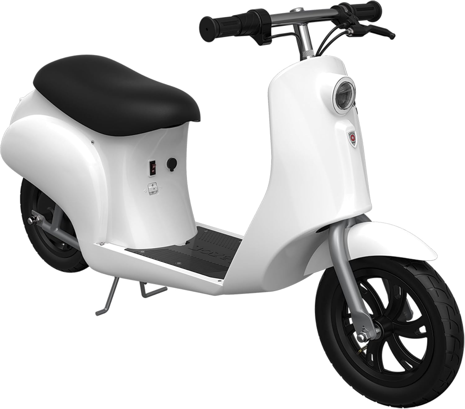 Razor Pocket Mod Electric Scooter Ride-On for Kids Ages 8+, 170 lb Max Weight ¨C 250W Motor, Up to 15 Mph, 40-Min Run Time on High Speed, Twist-Grip Throttle, 12¡± Pneumatic Tires, Under Seat Storage